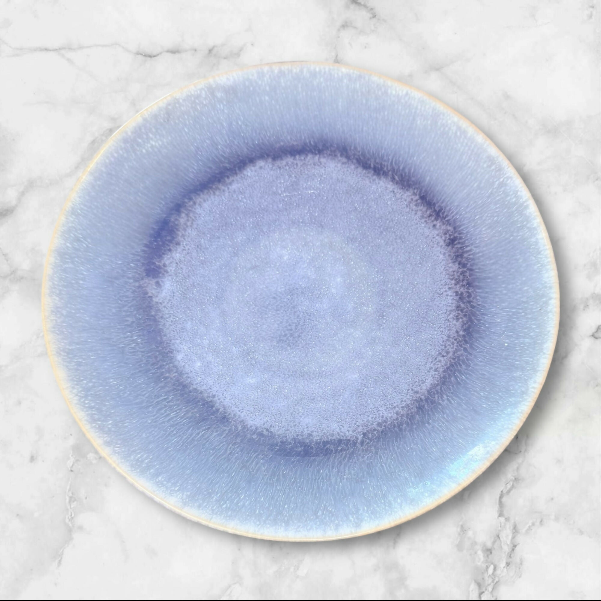 Crate & Barrel Caspian Blue Dinner Plates | Set of 5 | Excellent