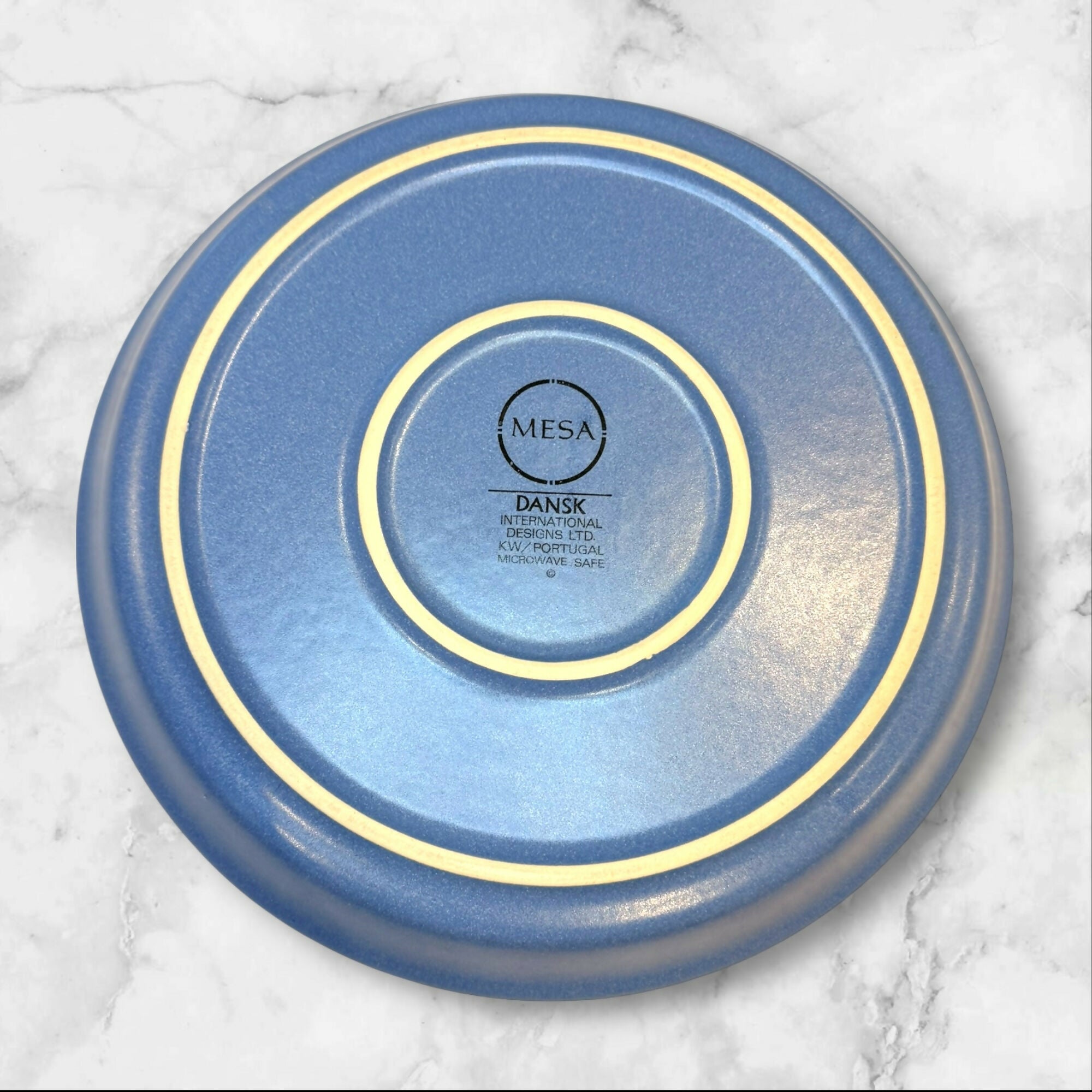 Dansk Mesa Sky Blue Salad Plates | Set of 4 | Excellent Condition