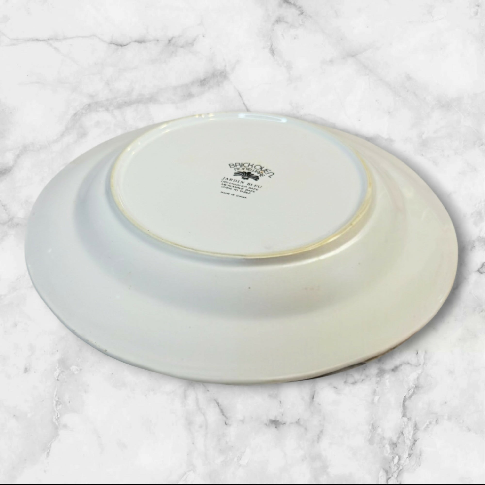 Brick Oven Jardin Bleu Dinner Plates | Set of 3 | Great Condition