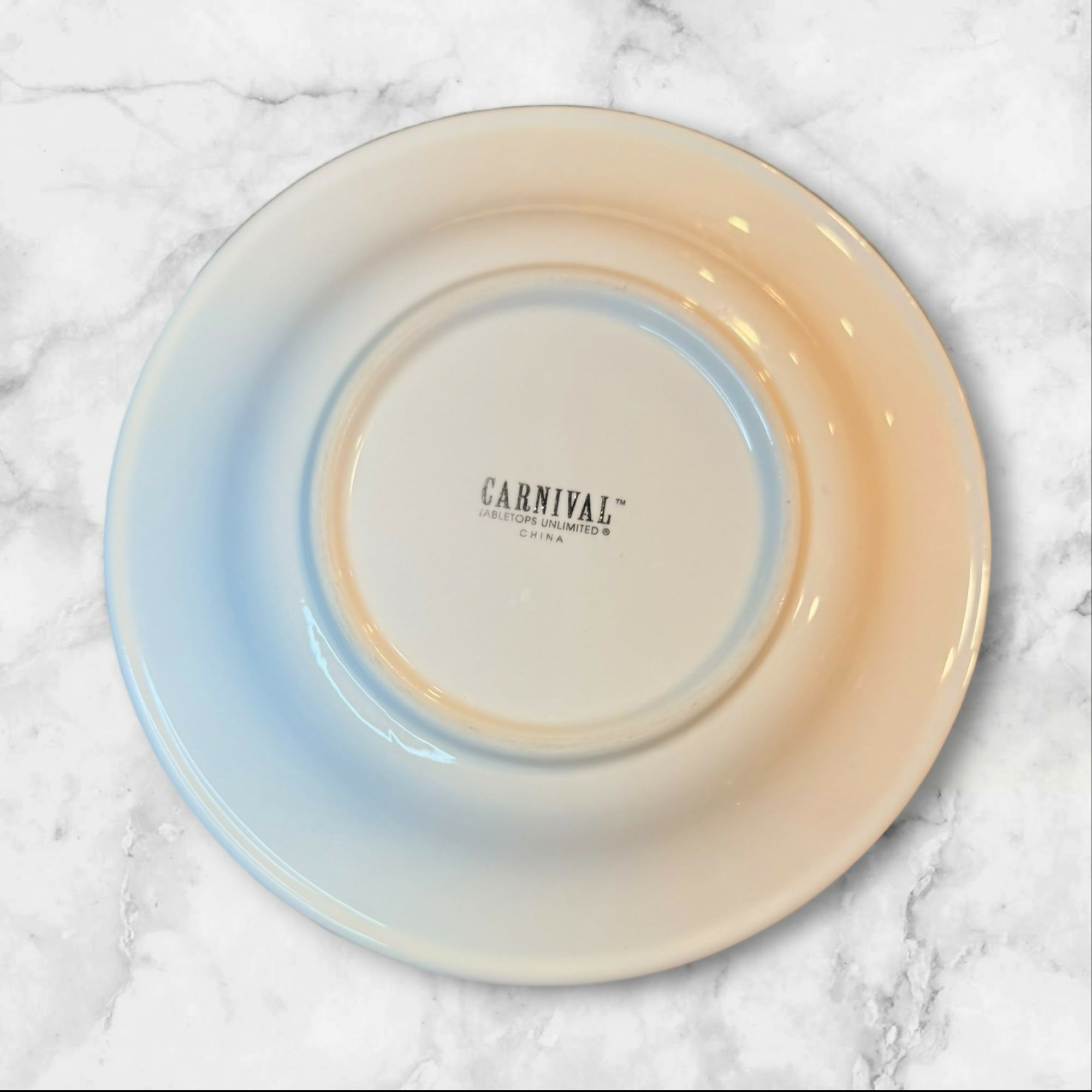 Tabletops Unlimited Carnival Dinner & Salad Plates | Set of 8 | Great Condition