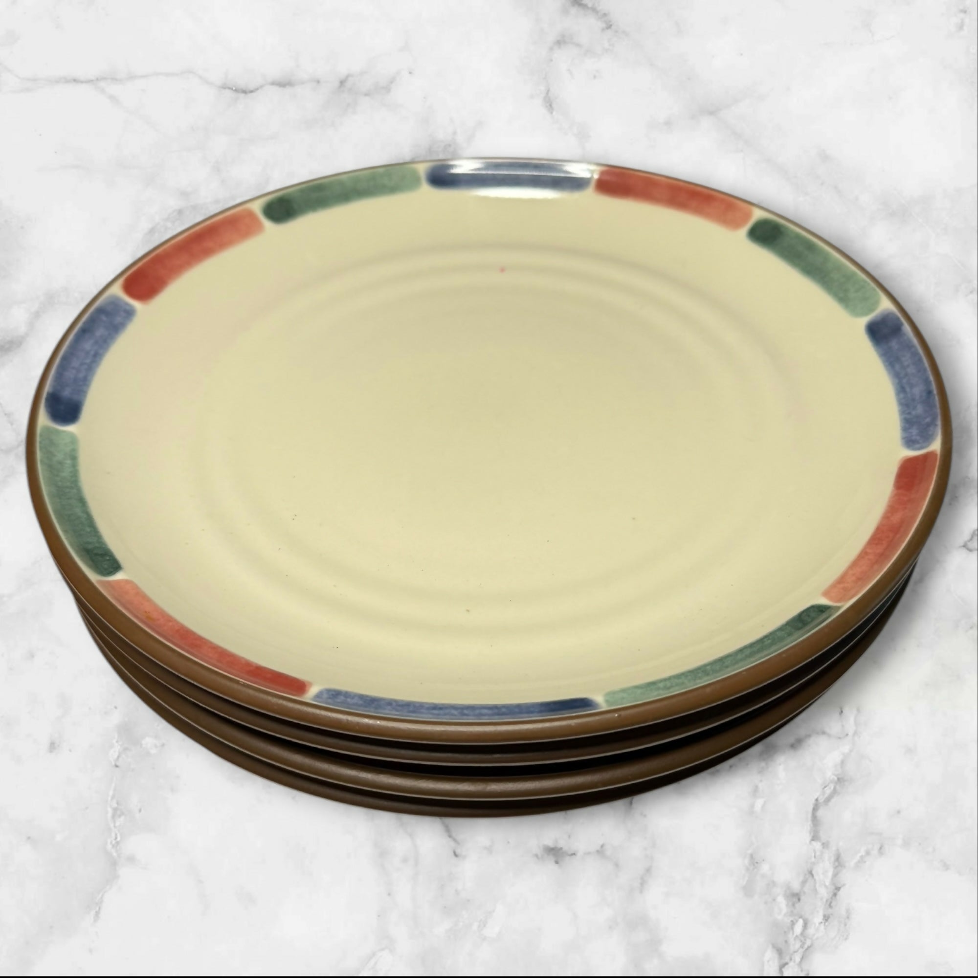 Noritake Warm Sands Dinner Plates Set of 4 | Discontinued | Excellent Condition
