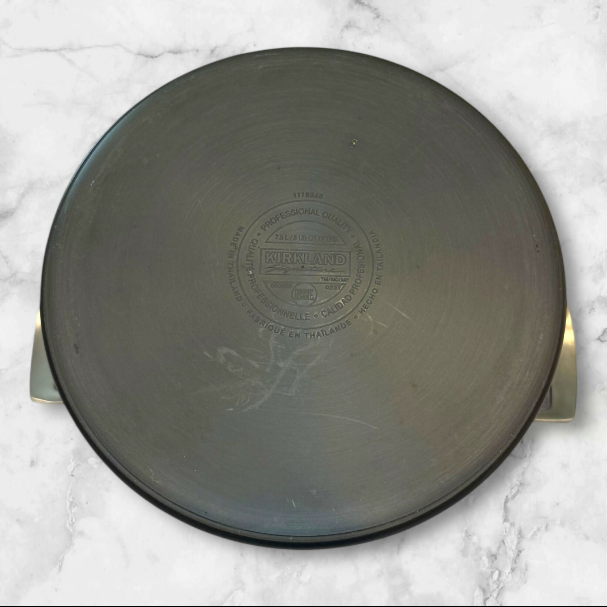 Kirkland Signature Hard Anodized Stock Pot with Lid | 8 Qt | Excellent Condition