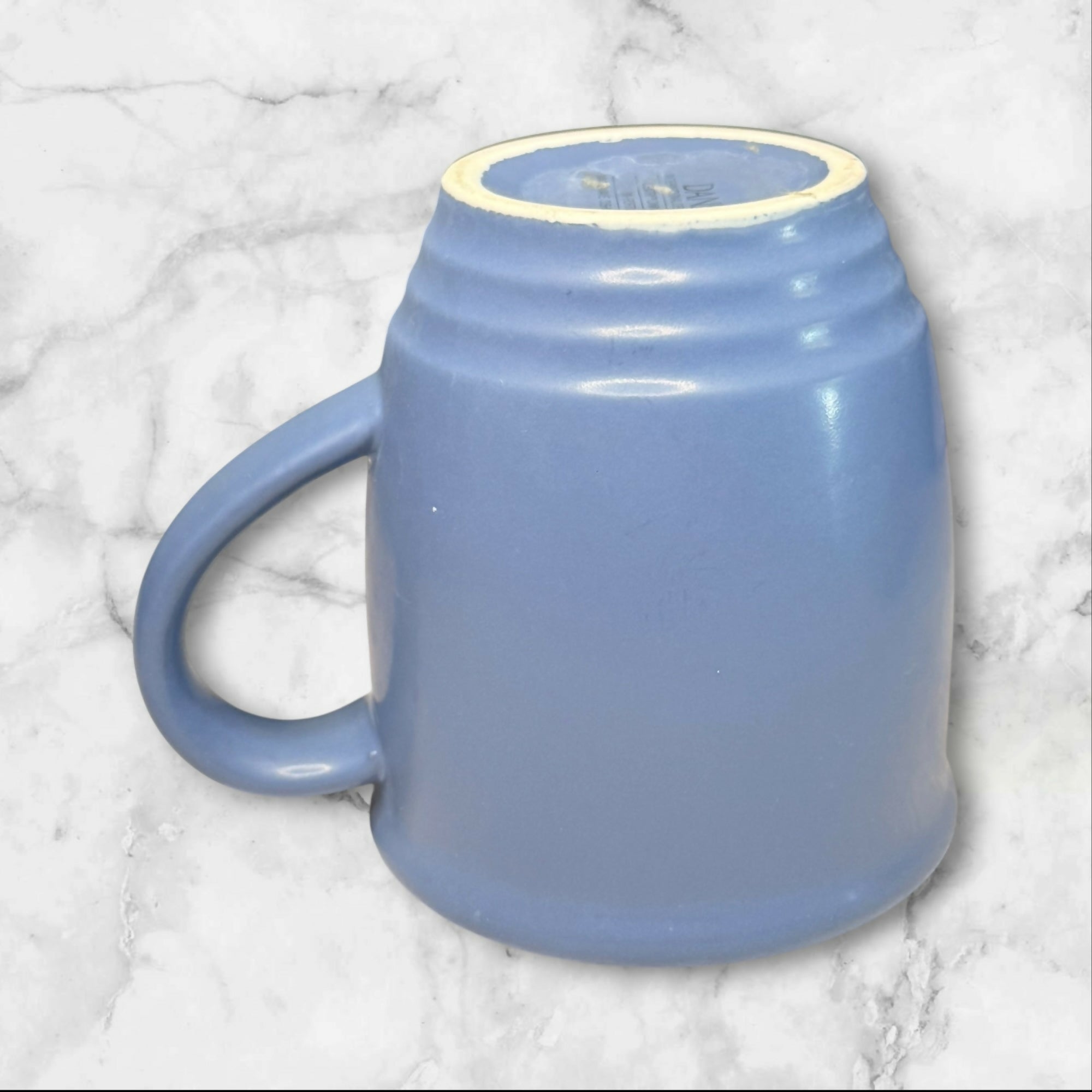 Dansk Centry Dinnerware Blue Mugs | Set of 2 | Portugal | Rare Vintage