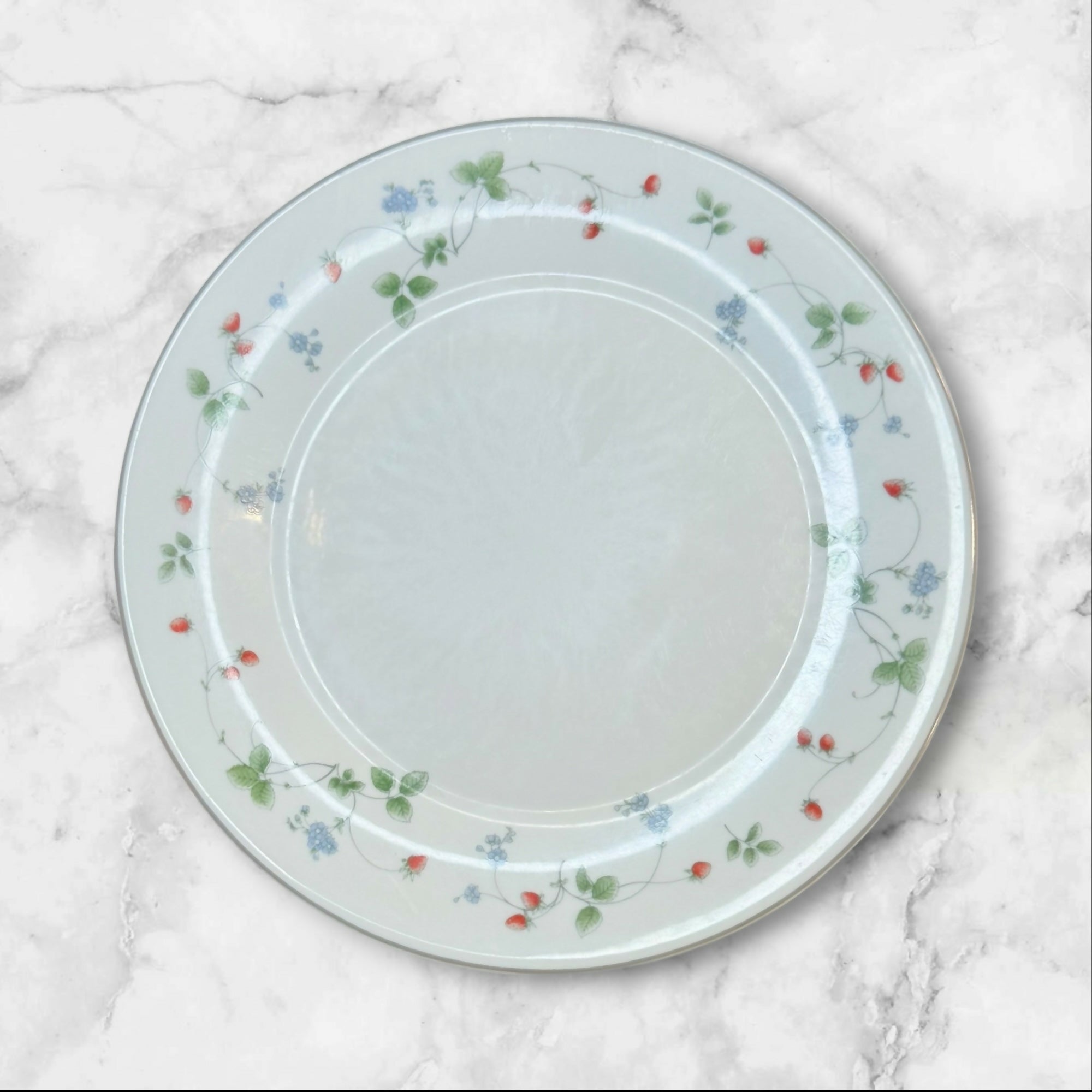 Royal Doulton Strawberry Fayre Pink Salad Plates | Set of 4 | Gently Used