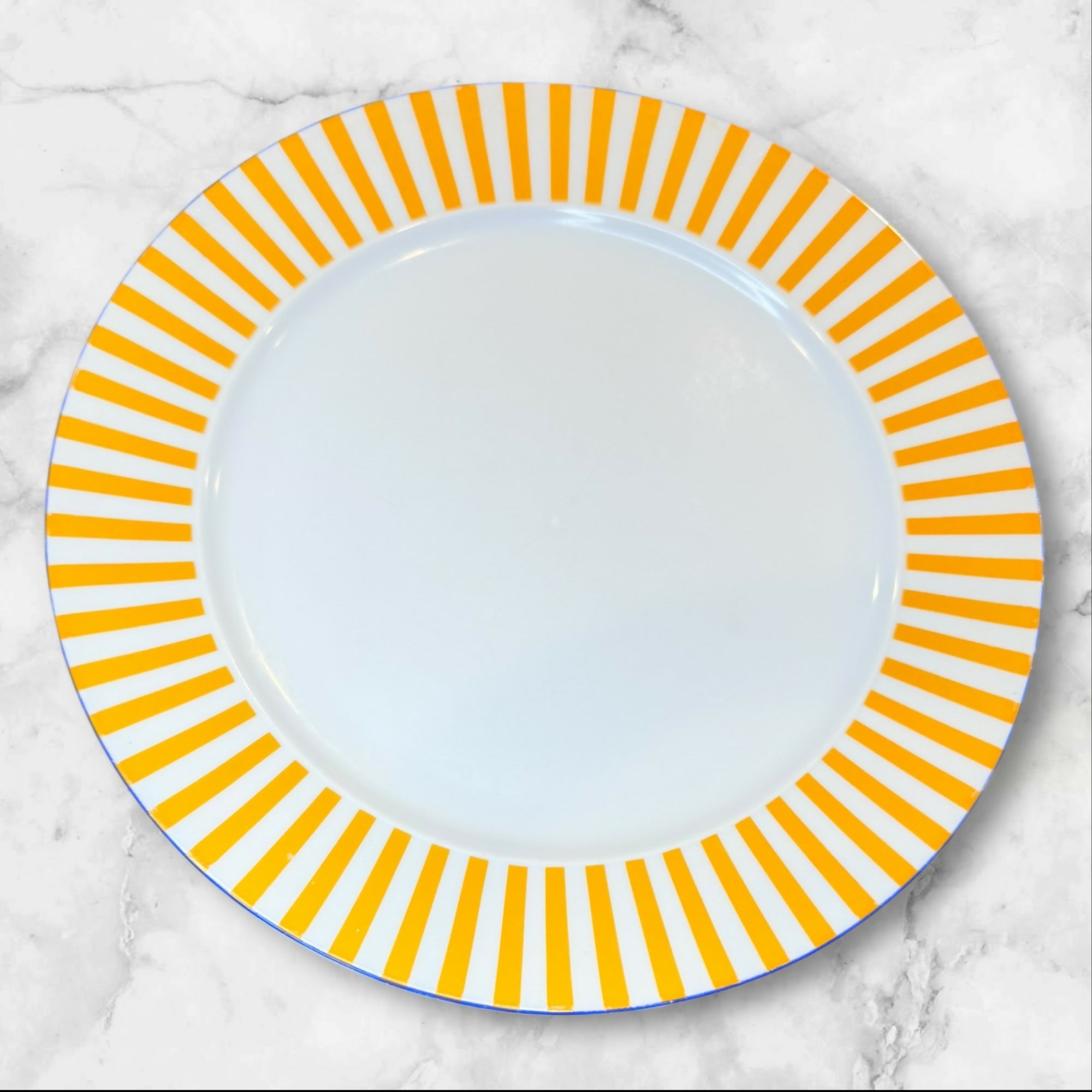 Vintage IKEA Portugal Striped Dinner Plates Set of 4 | Great