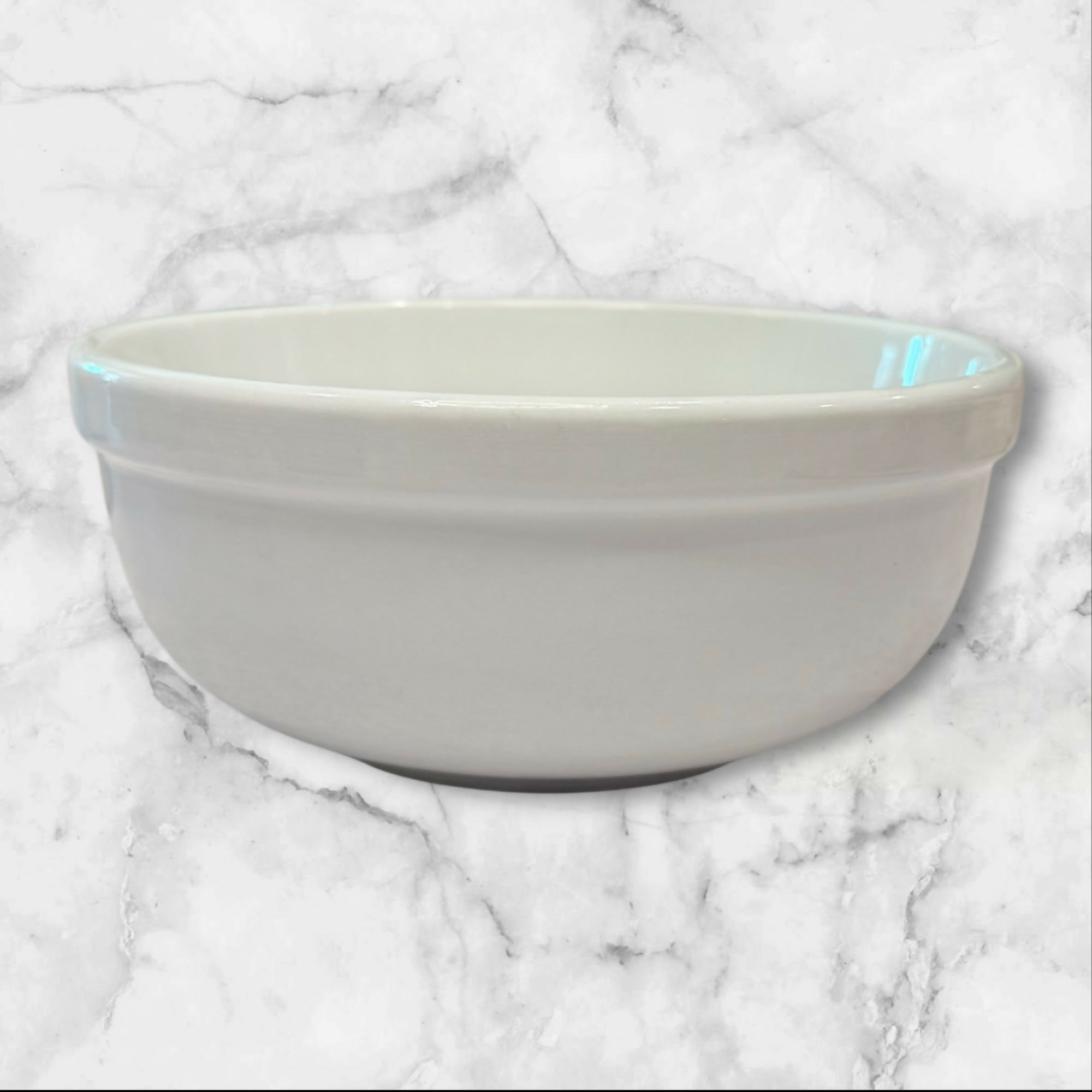 Pottery Barn Du Jour White Coupe Cereal Bowls | Set of 3 | Great Condition