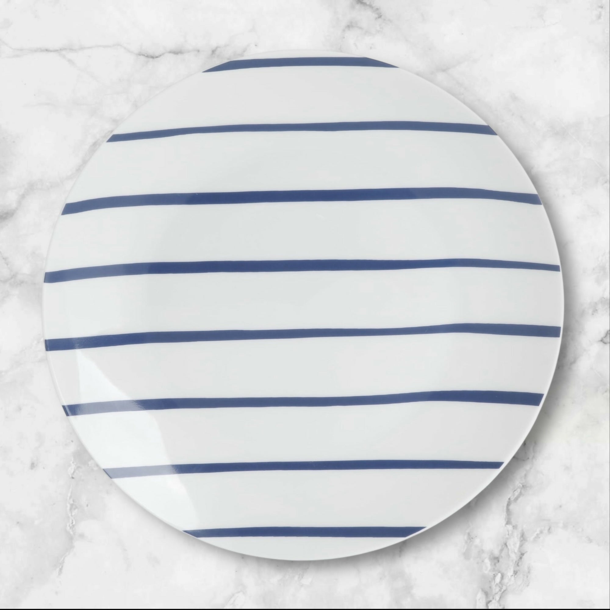 GAP Home Blue & White Assorted Pattern Salad Plates | Set of 4 | Excellent Condition