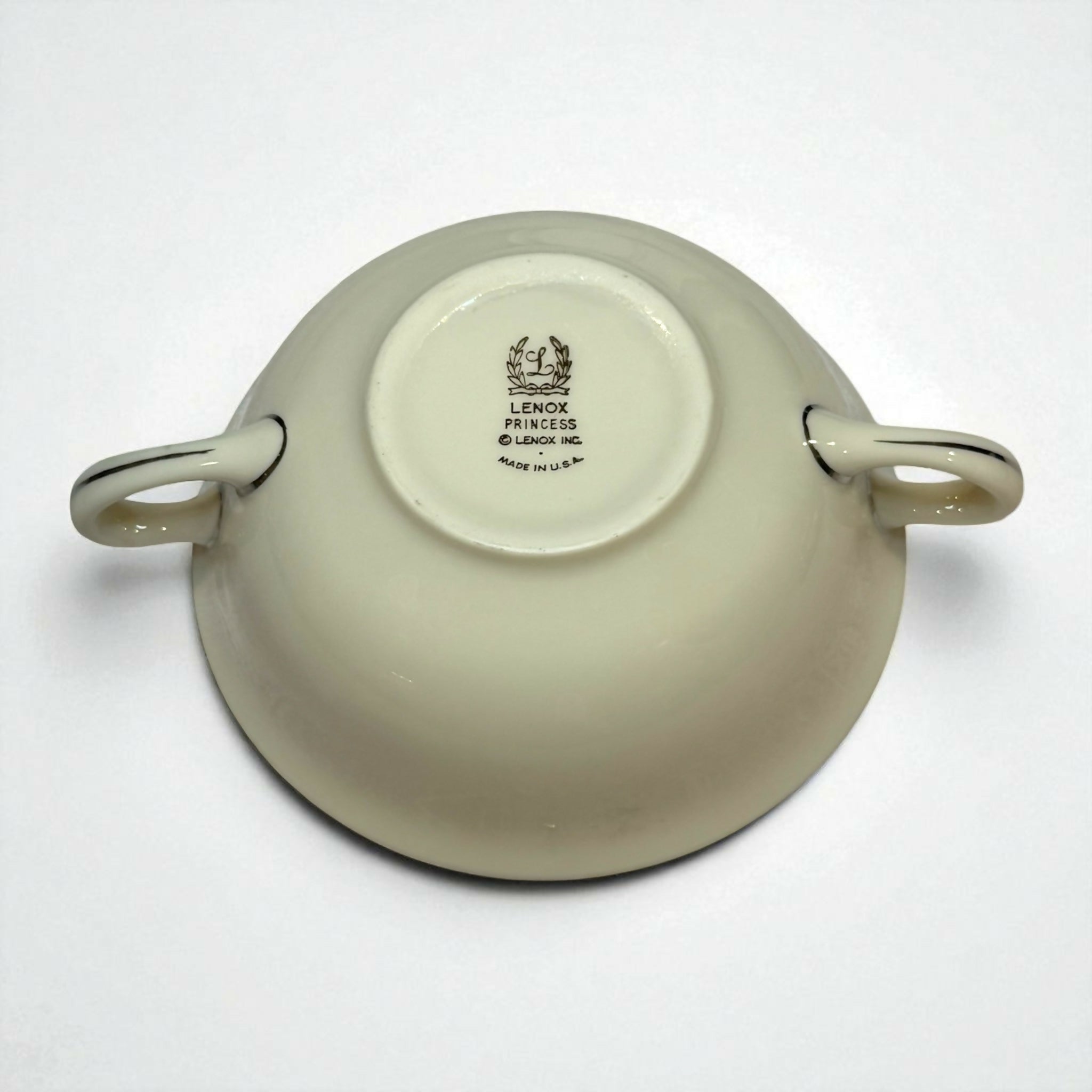 Lenox Princess Flat Cream Soup Bowl | Vintage Fine China | Excellent Condition