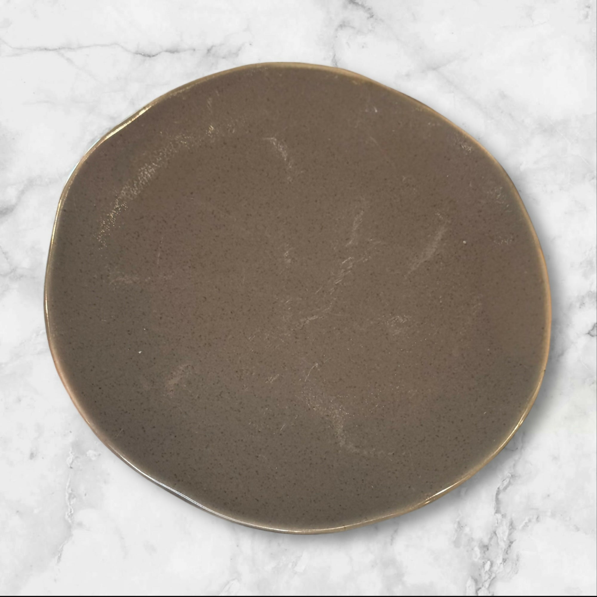 Scott Living Speckled Gray Salad Plates Set of 4 | Good Condition