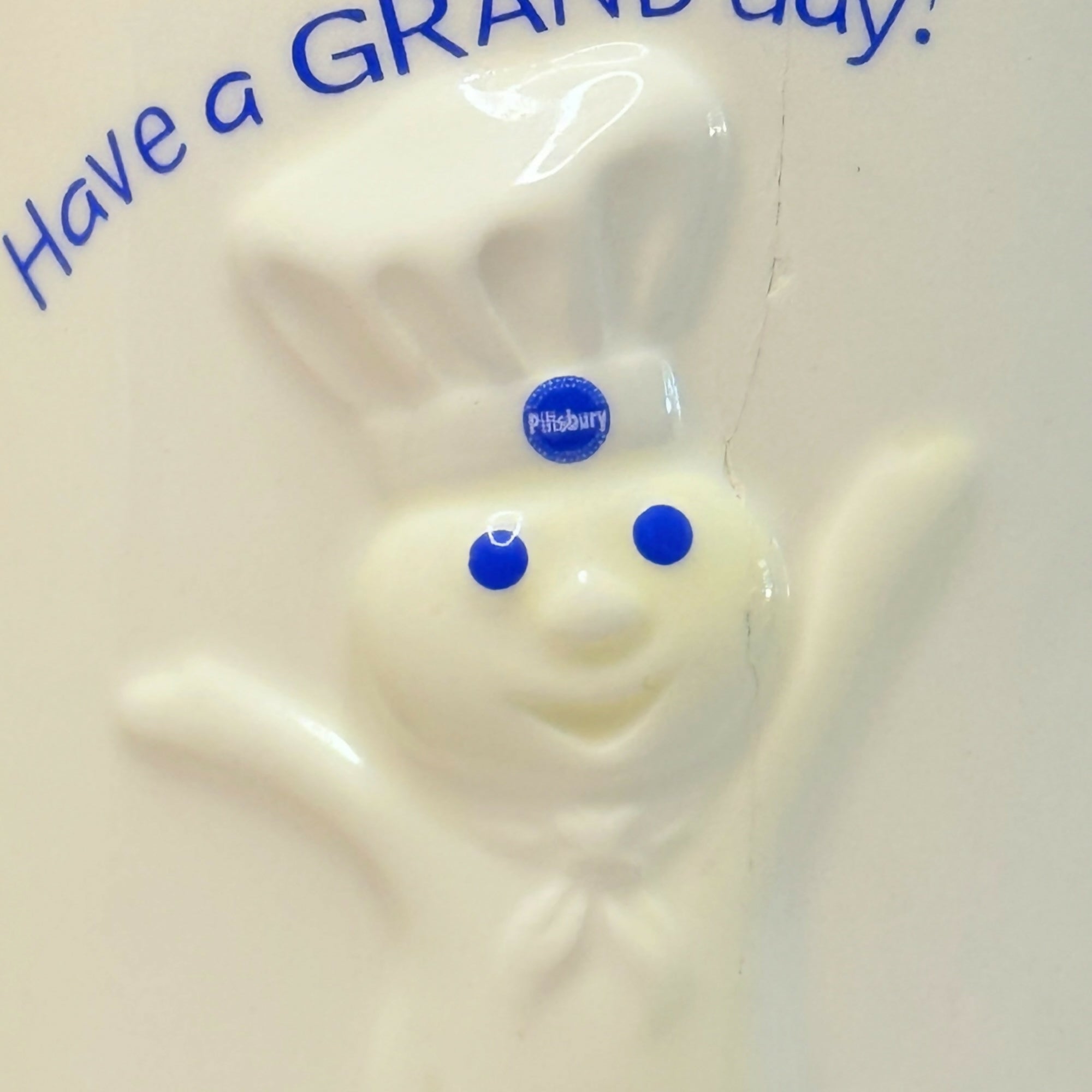 Pillsbury Doughboy Have a GRAND Day Mugs | Set of 2 | Vintage Collectible