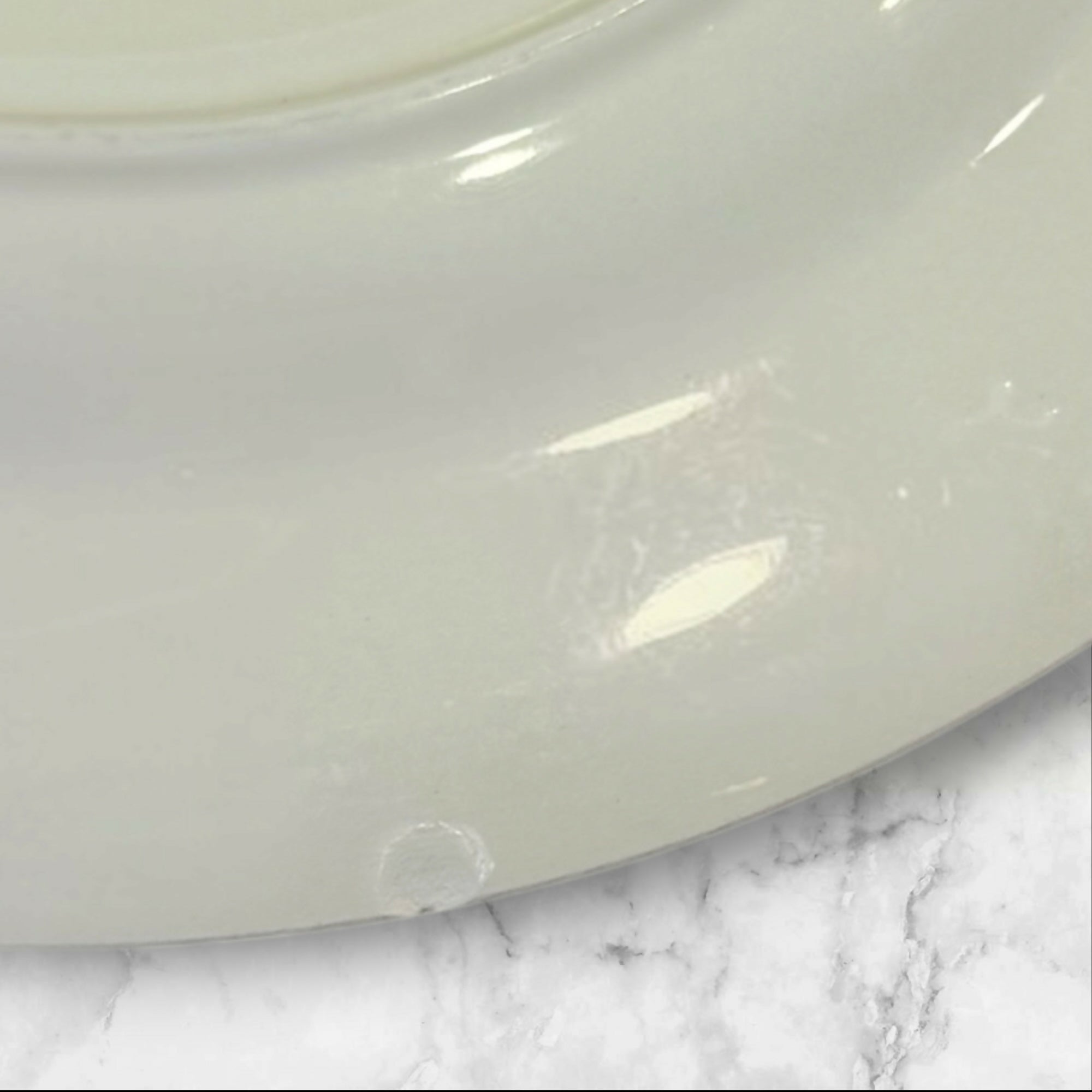 Staffordshire Oakwood Blue Dinner Plates | Set of 4 | Great Condition