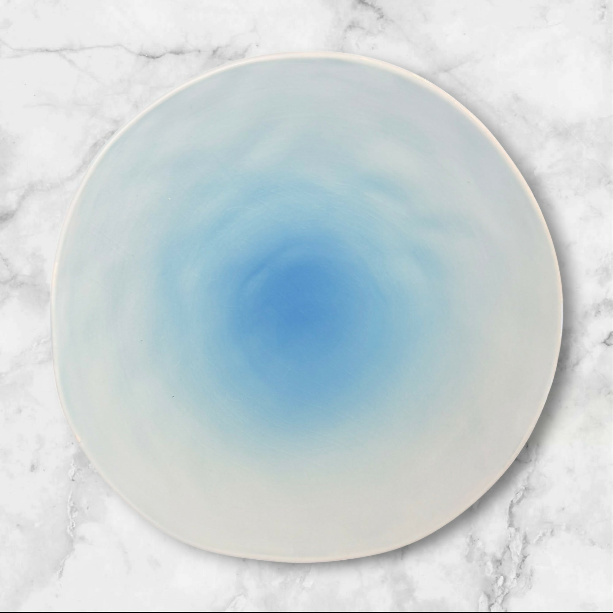 Pier 1 Cerchi Smoke Blue Dinner Plates | Set of 6 | Good Condition