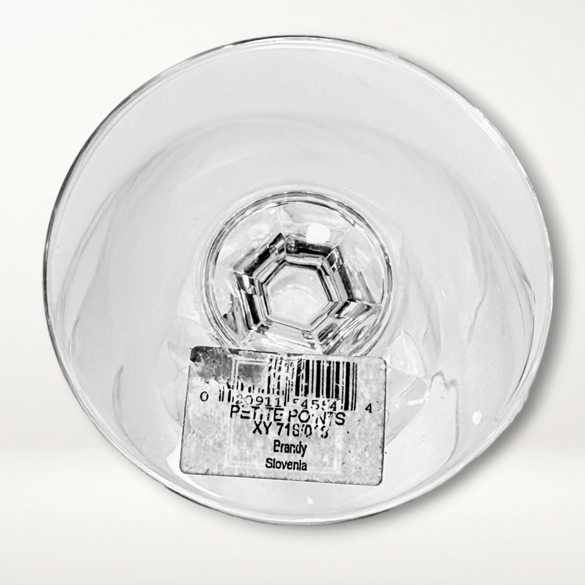 Mikasa Petit Points Crystal Brandy Glass | Single | Elegant Stemware