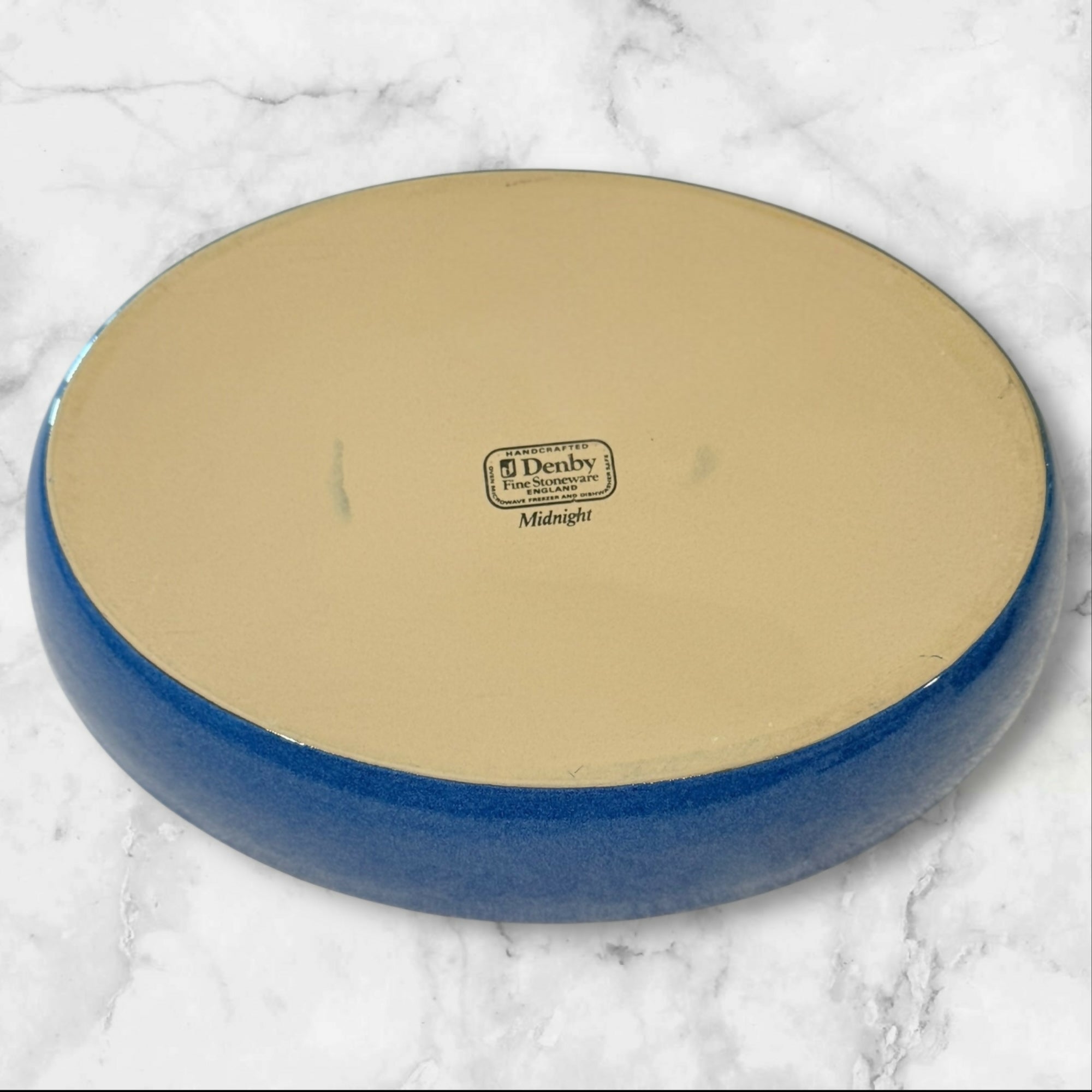 Denby Langley Midnight Oval Baker 11” | Excellent Condition