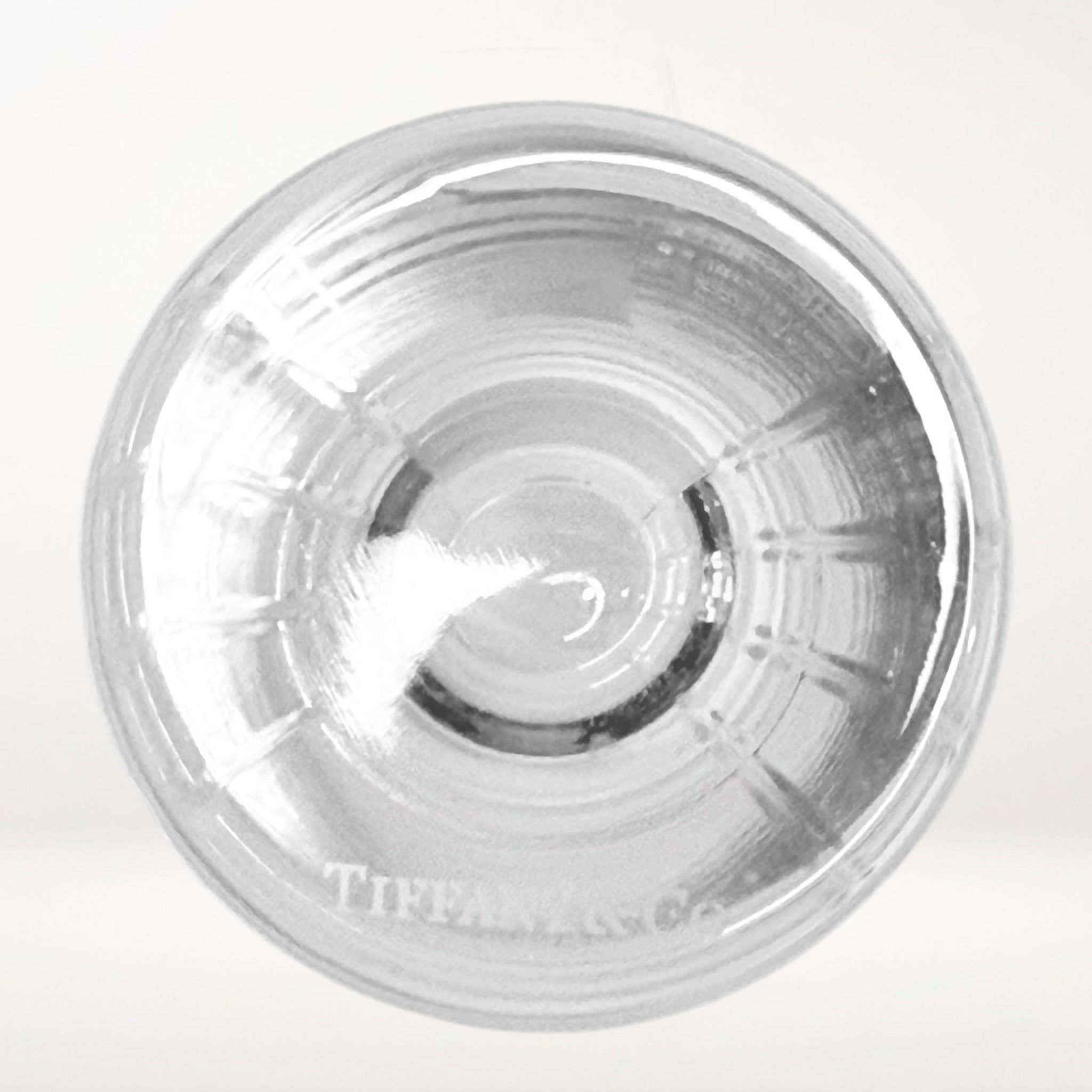 Tiffany & Co. Plaid Whiskey Glass | Single | Excellent Condition