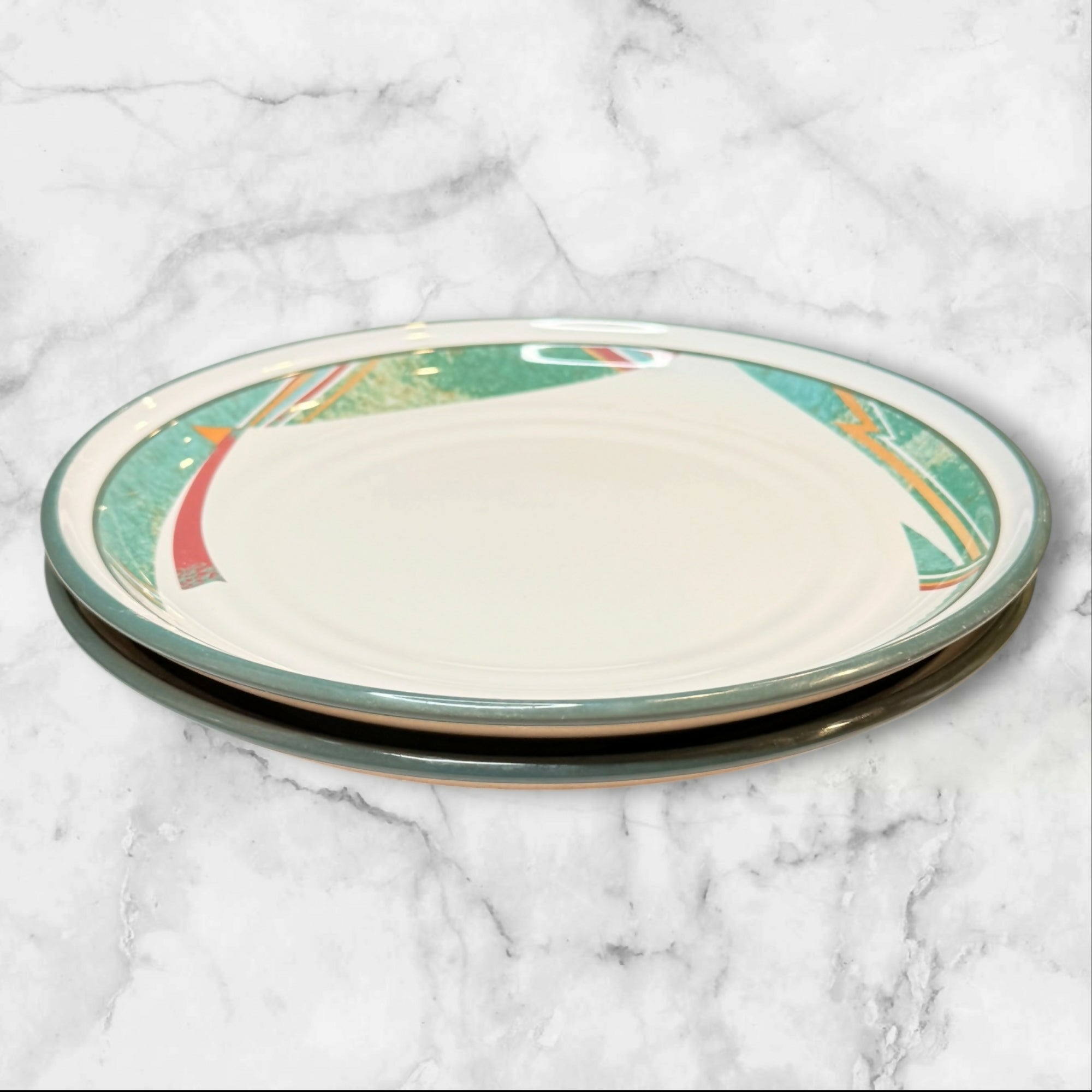 Noritake New West Dinner Plates | Set of 2 | Great Condition