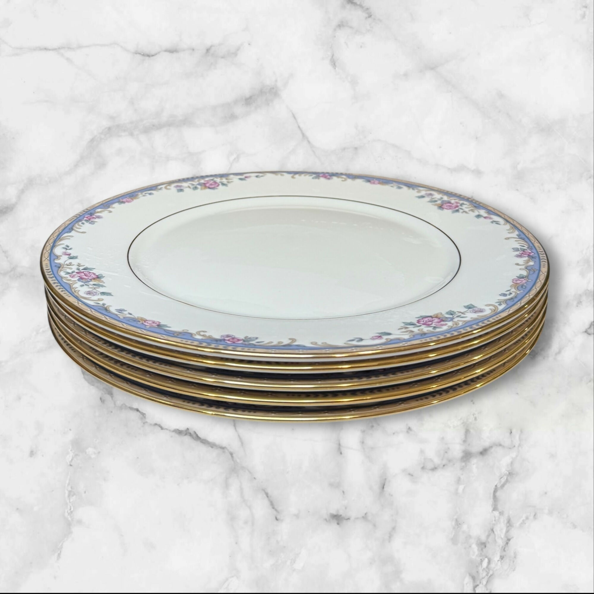 Lenox Southern Vista Dinner & Salad Plates | Set of 10 | Excellent Condition