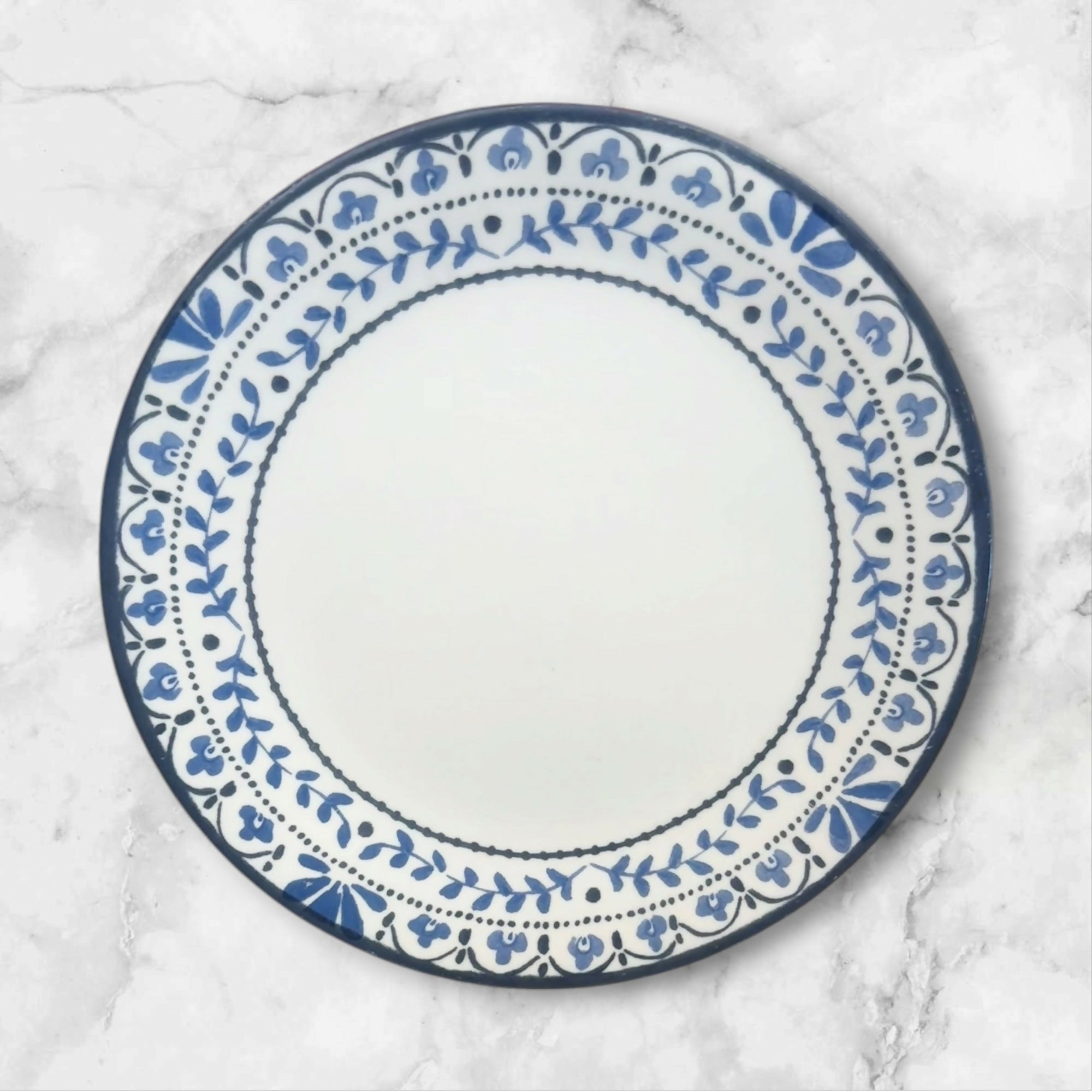 Corelle Portofino Luncheon Plates Set of 6 Great Condition