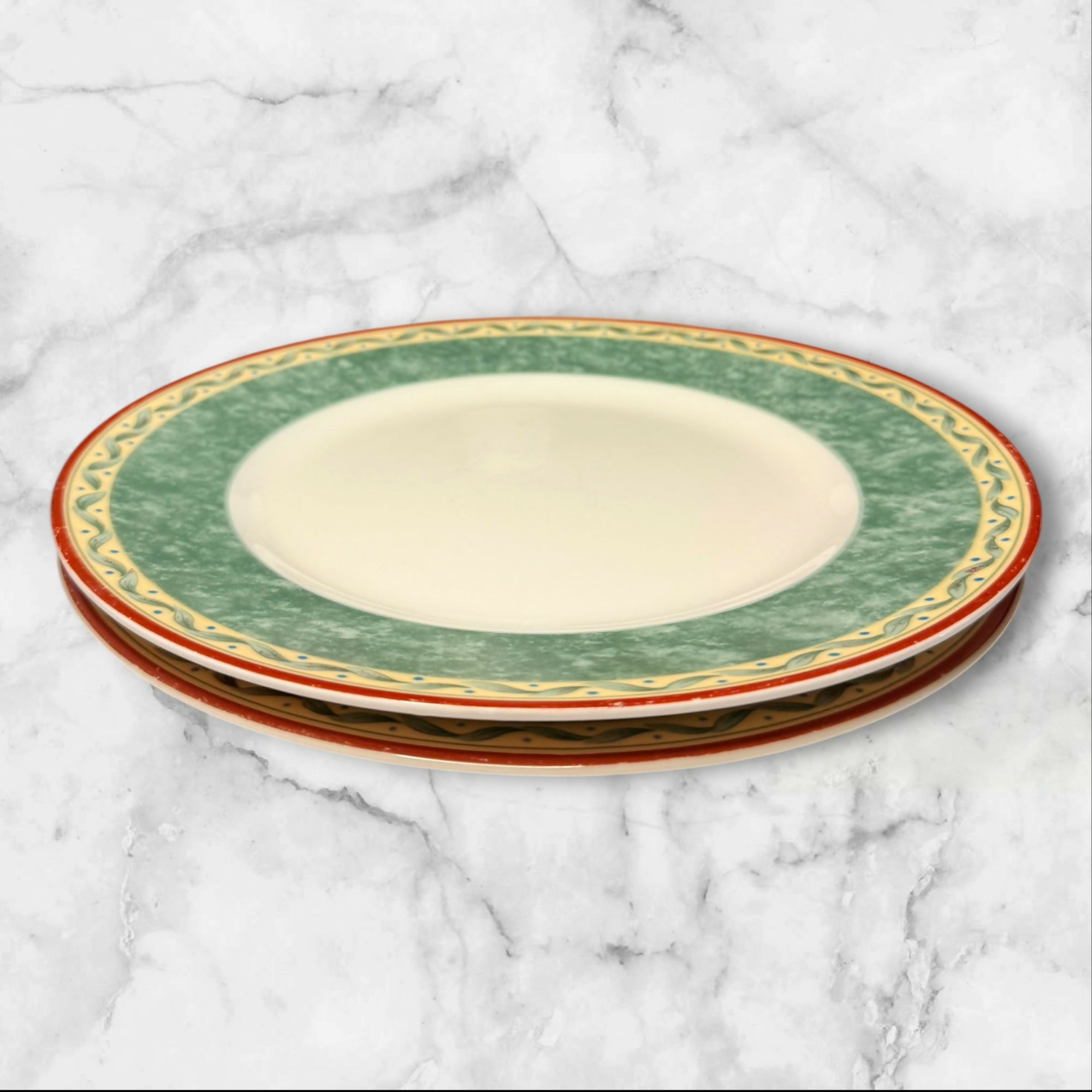 PTS Intl Provence Dinner Plates | Set of 4 | Excellent Condition