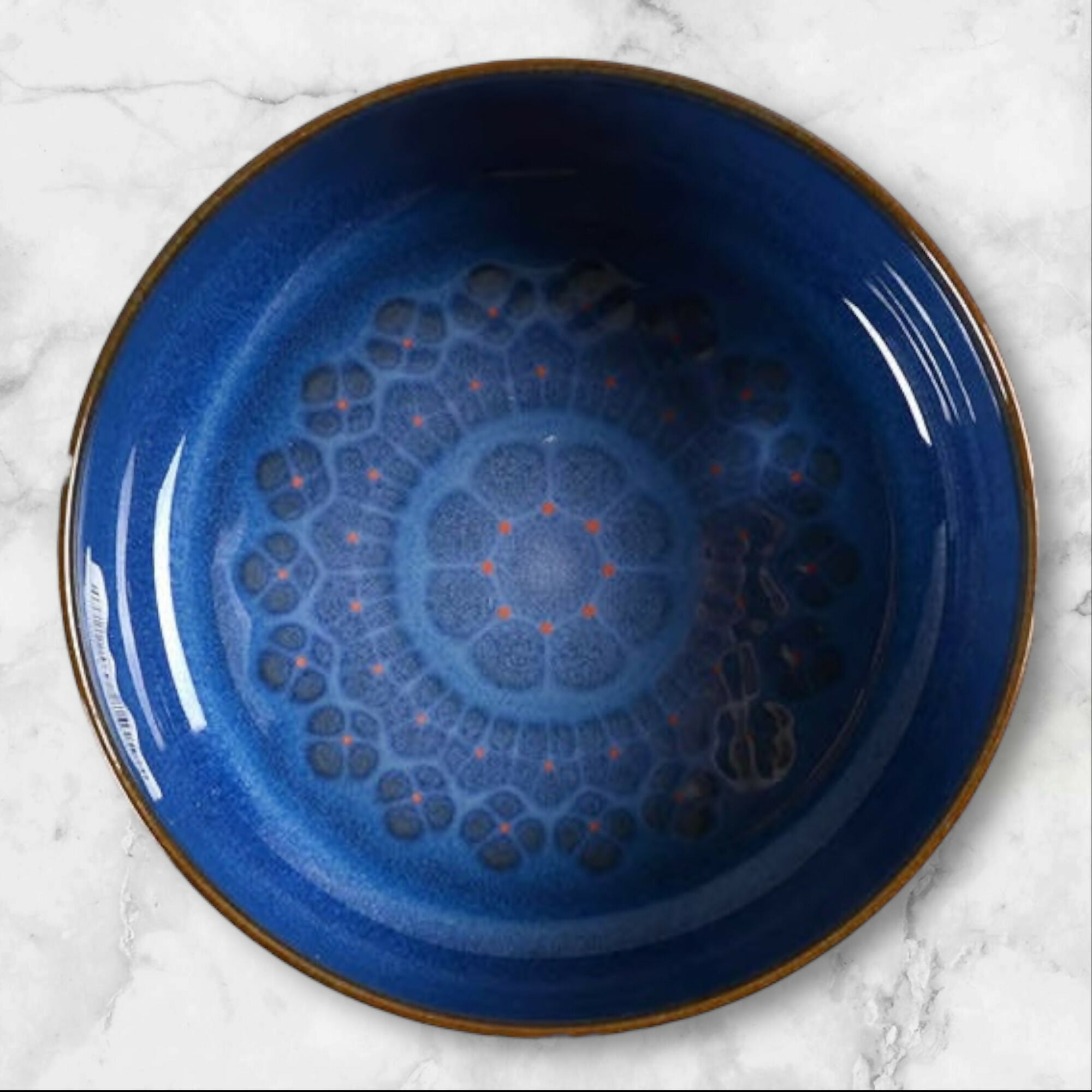 Denby Langley Midnight Souffle Dish | 8 Inch | Excellent Condition