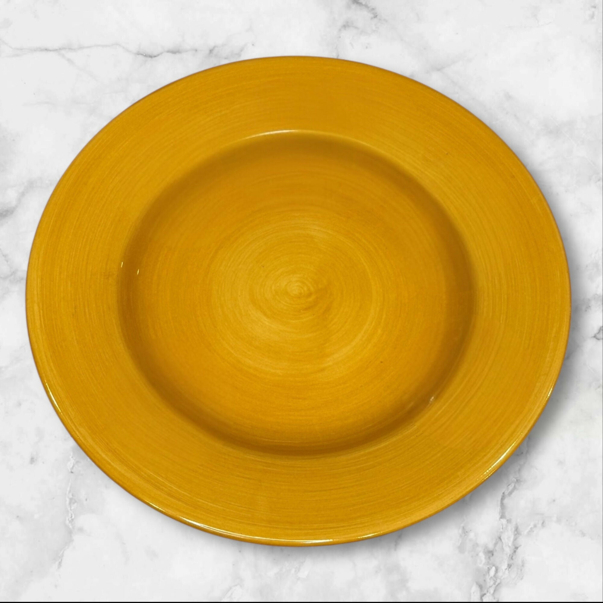 Pier 1 Imports Essential Colours Yellow Plates | Set of 4 | Excellent Condition