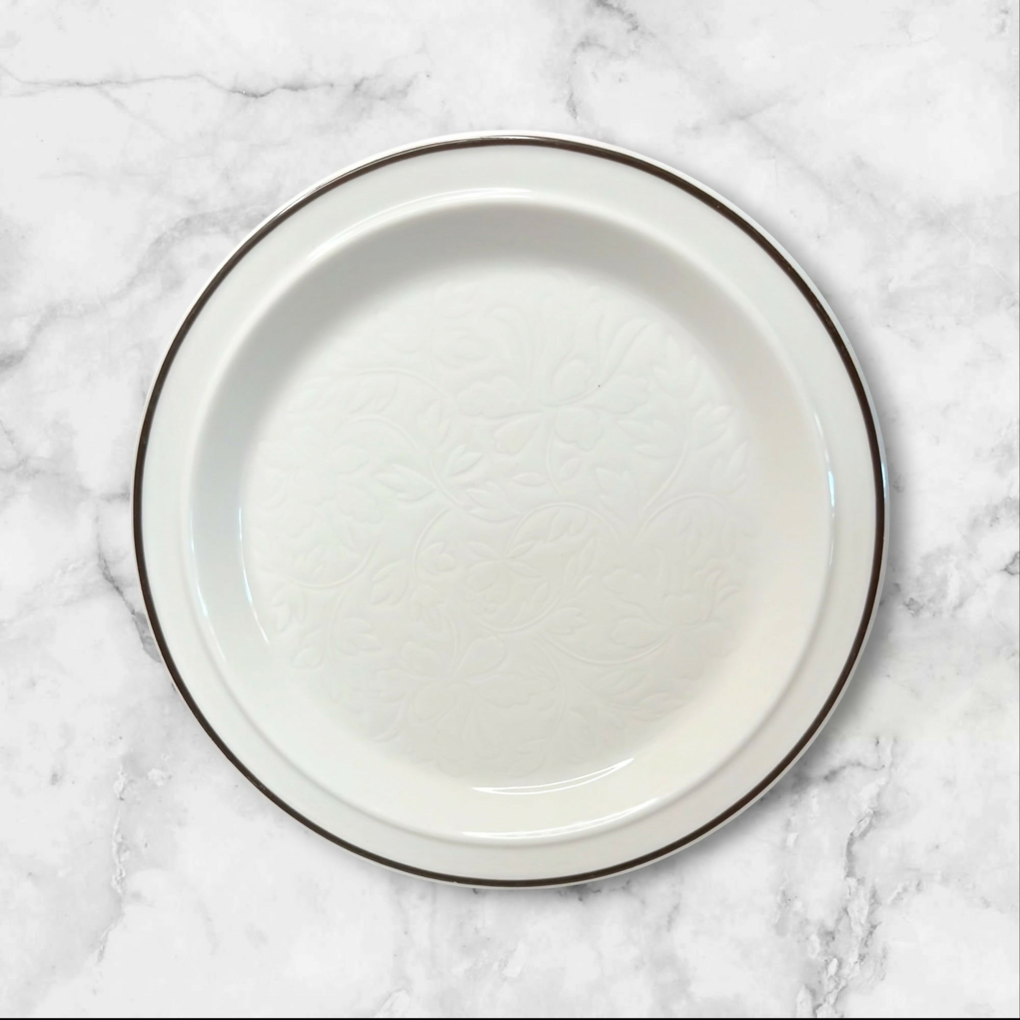 Royal Doulton Ting Brown Salad Plates | Set of 7 | Excellent Condition