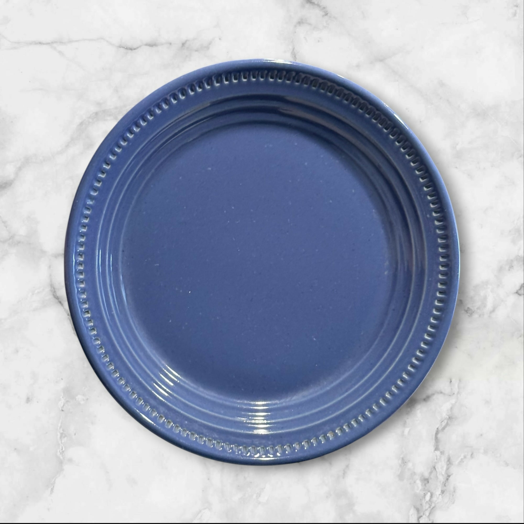 Dansk Cafe Colors Blue Dinner & Salad Plates | Set of 8 | Great Condition