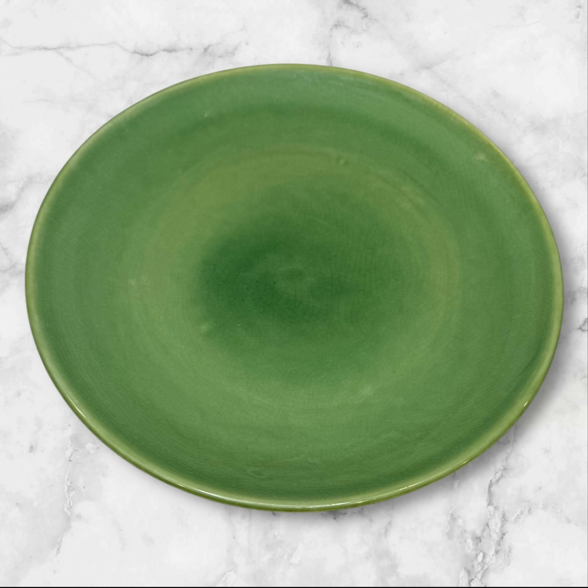 JCPenney Asian Influence Green Dinner Plates | Set of 4 | Good
