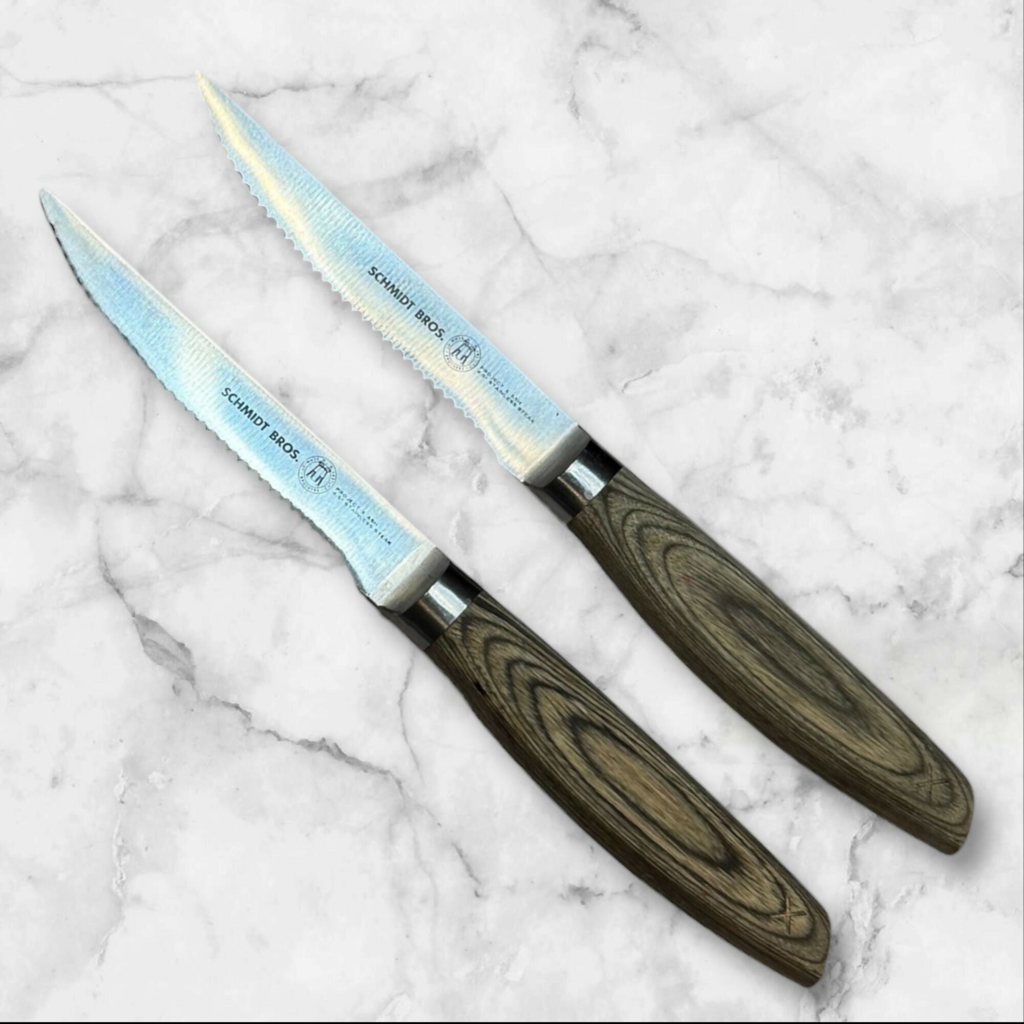 Schmidt Brothers Project X Bonded Ash Knife Set | 9-Piece | Excellent Condition