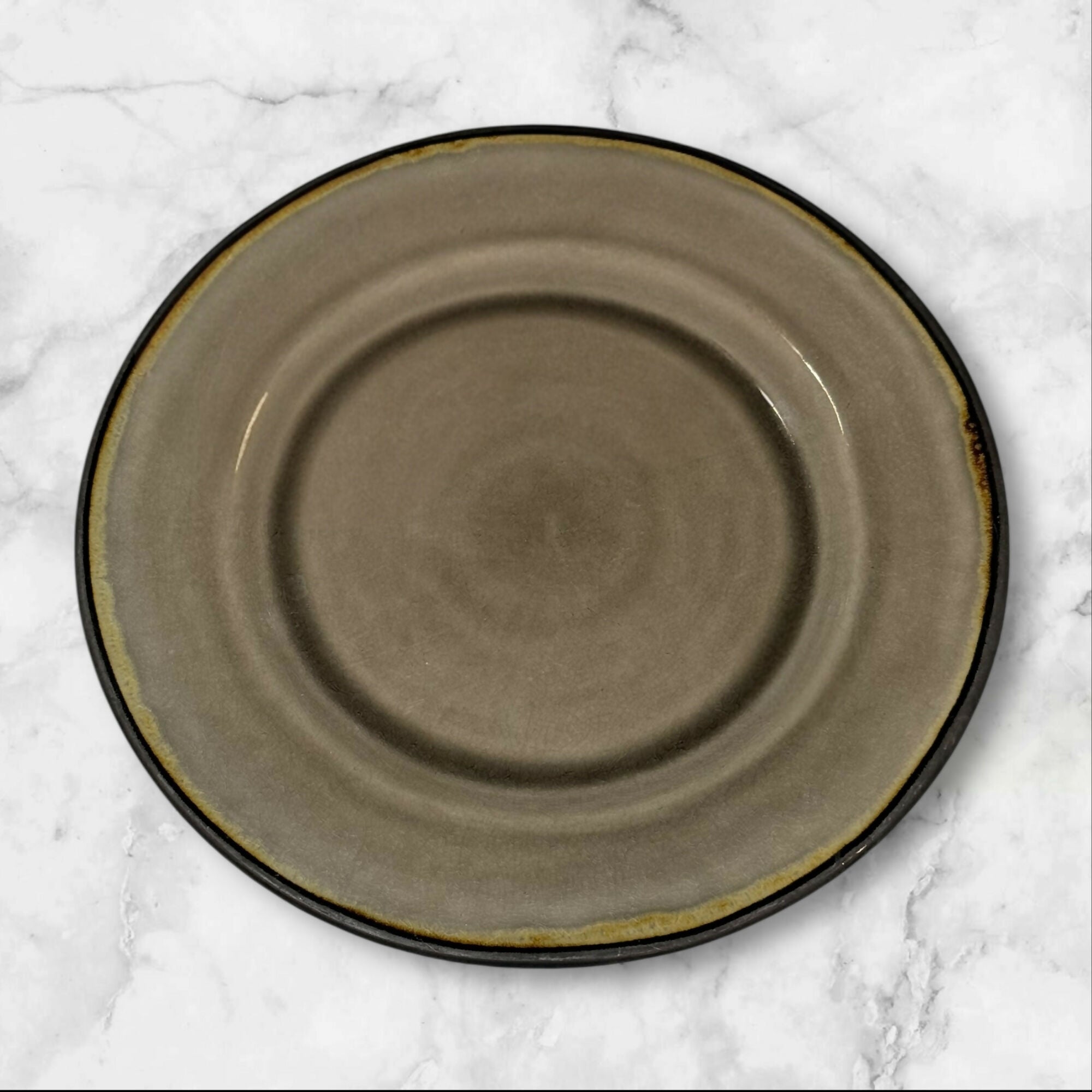 Better Homes & Gardens Bramley Gray Dinner Plates | Set of 4 | Great Condition