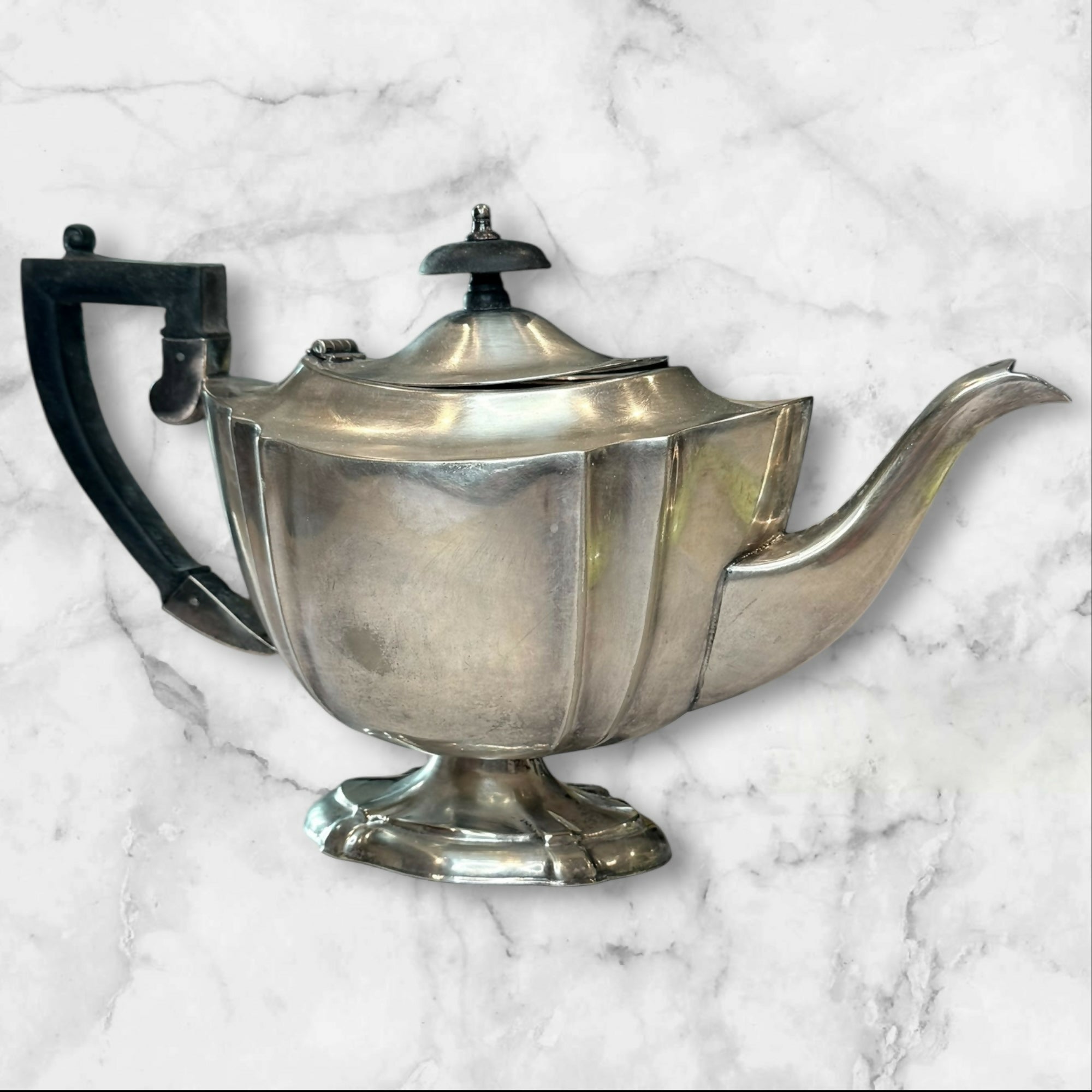 Crafton Sheffield England Silver Plated Teapot | Vintage | Good Condition