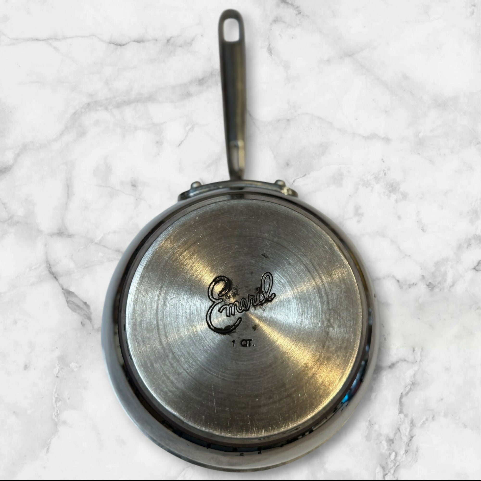 Emeril Stainless Steel 1 Qt Saucepan | Gently Used | Classic Cookware