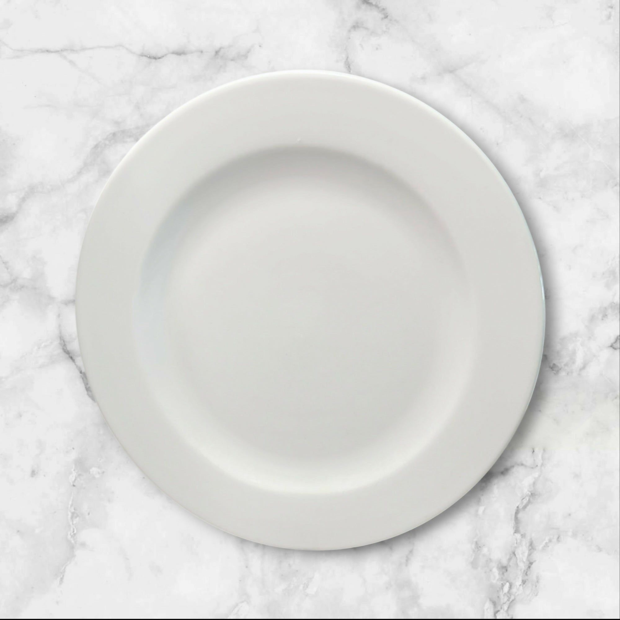 Williams Sonoma Bistro White Salad Plates | Set of 5 | Excellent Condition