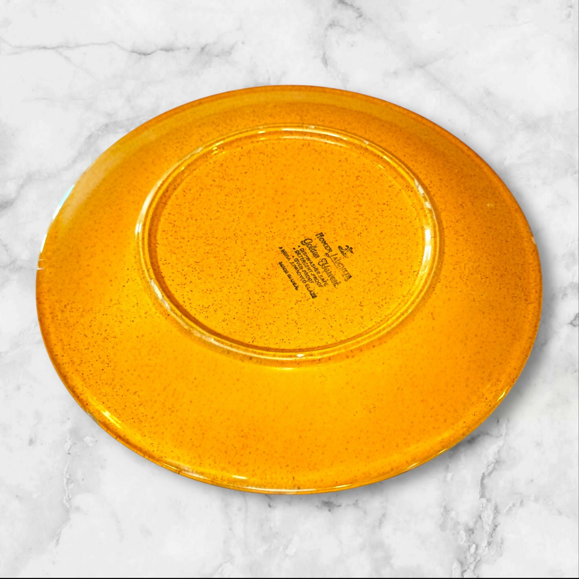 Homer Laughlin Golden Harvest Dinner Plates | Set of 4 | Great Condition