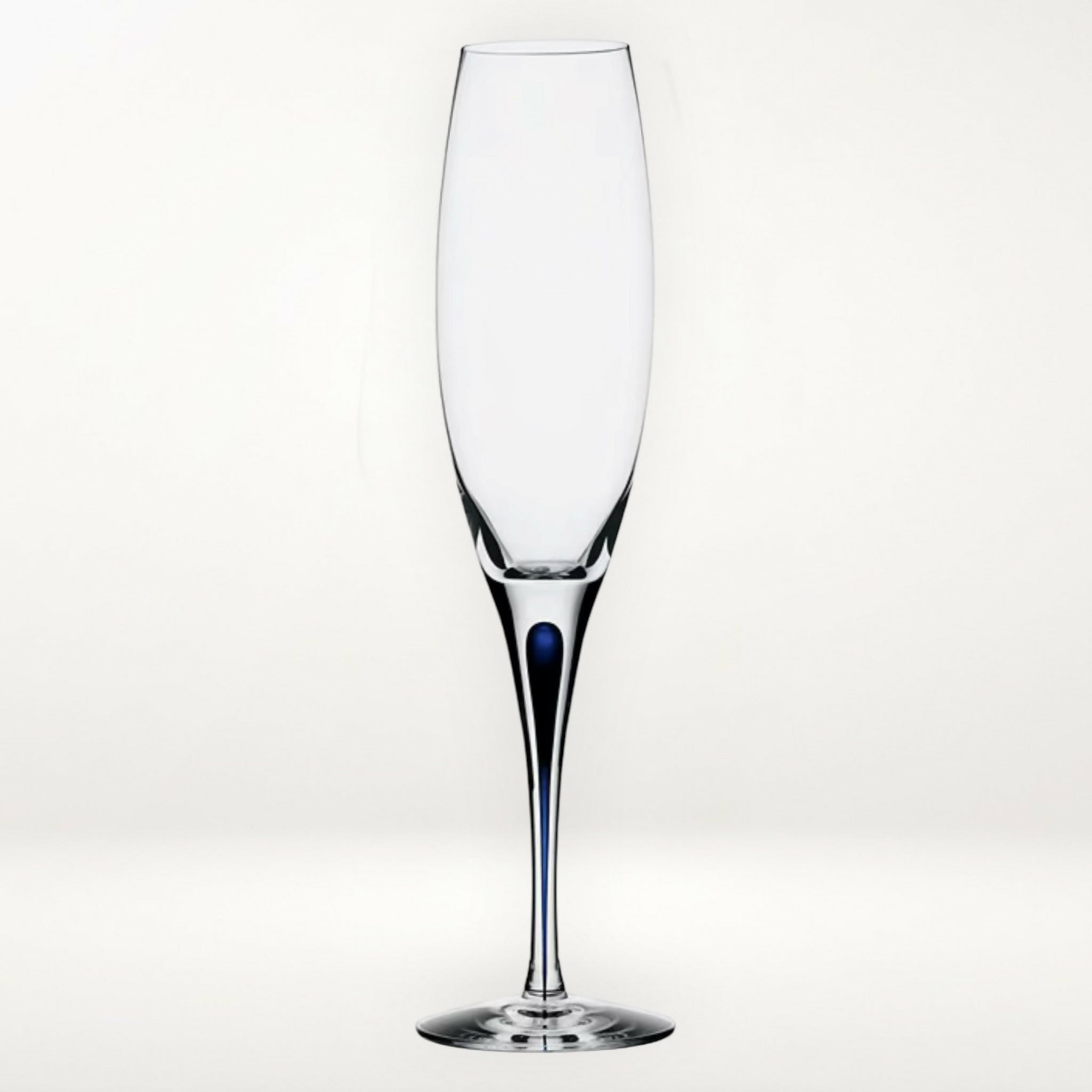 Orrefors Intermezzo Blue Champagne Flute | Single | Excellent Condition