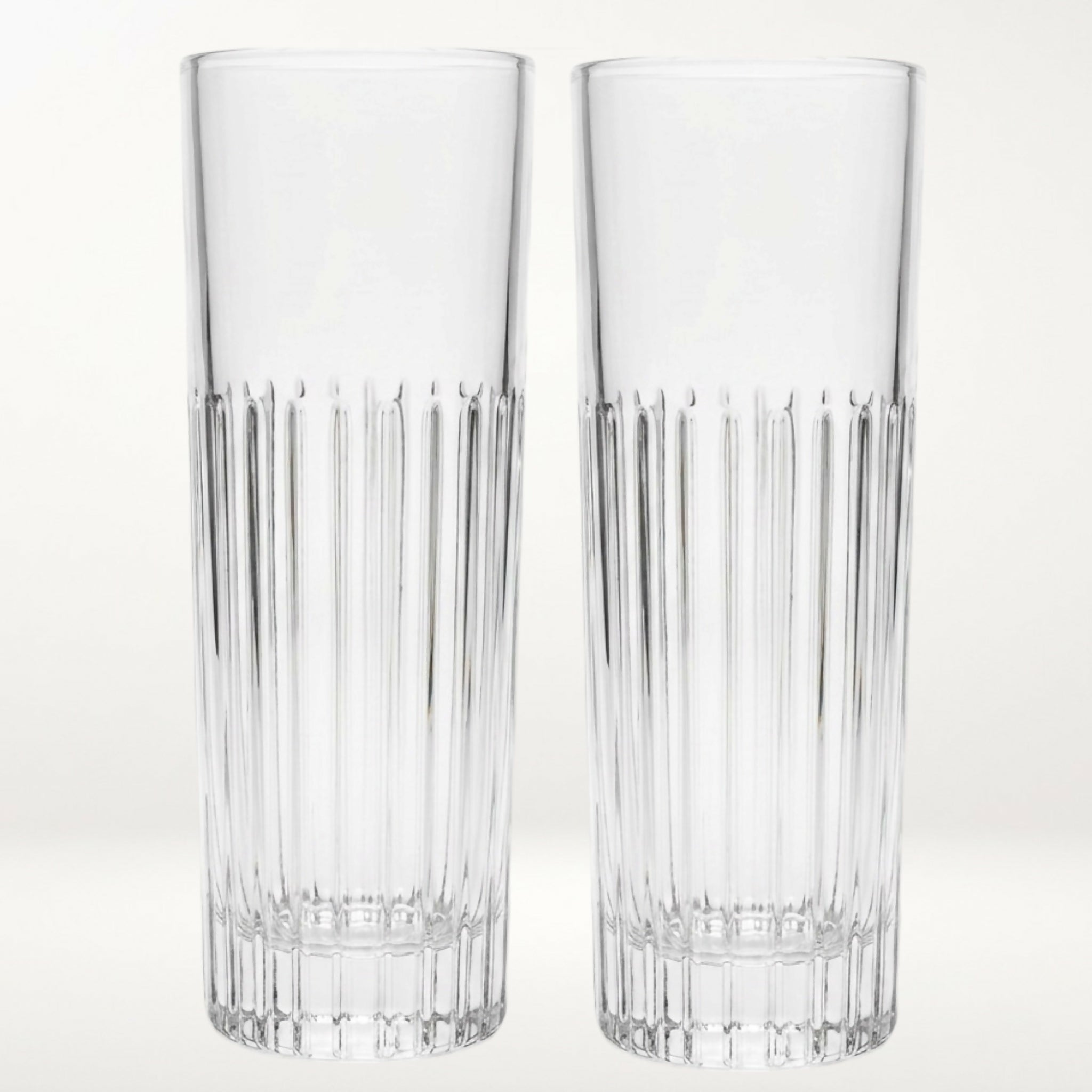 Godinger Lincoln Iced Beverage Glasses | Set of 6 | Excellent Condition