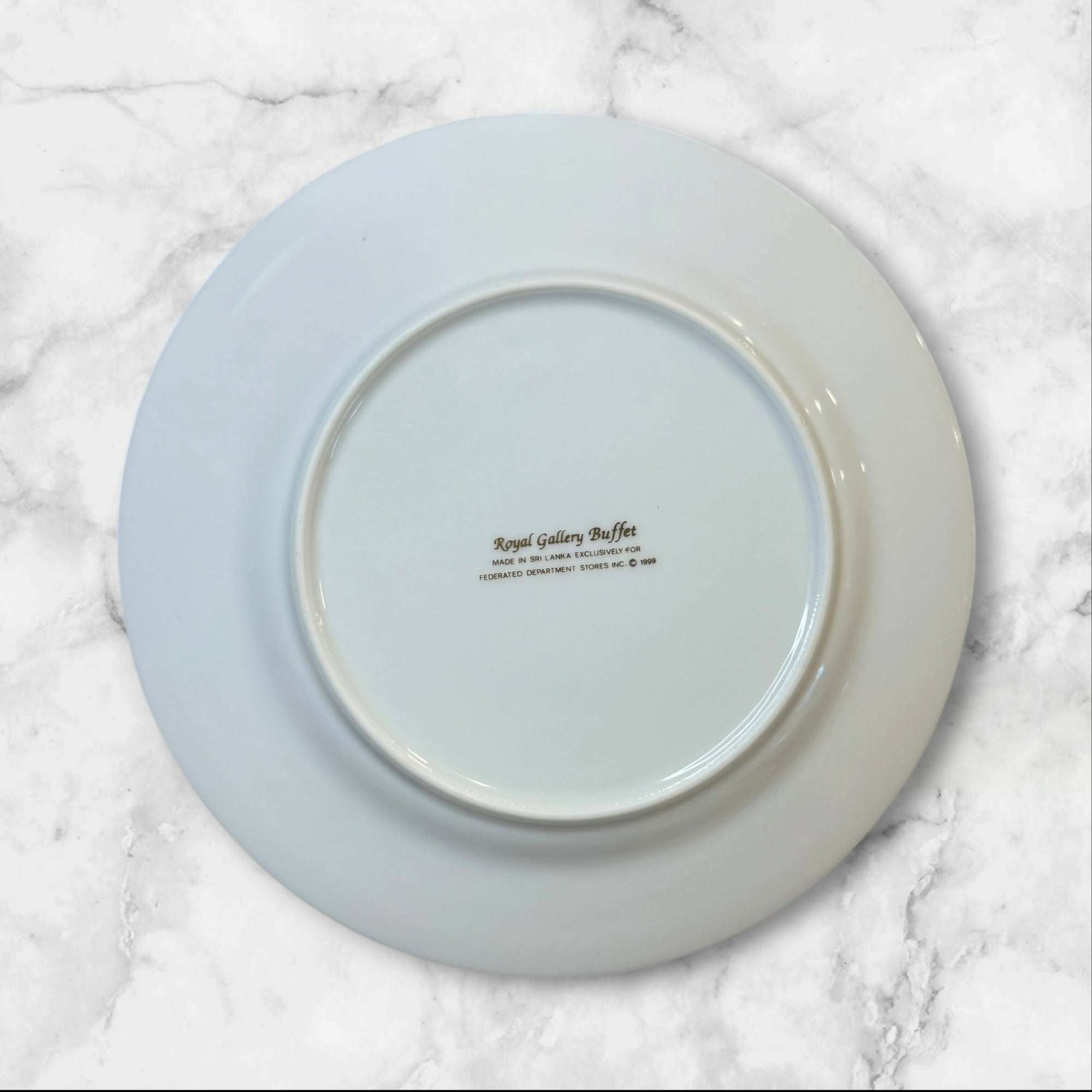 Royal Gallery Buffet Medallion Salad Plates | Set of 5 | Gently Used