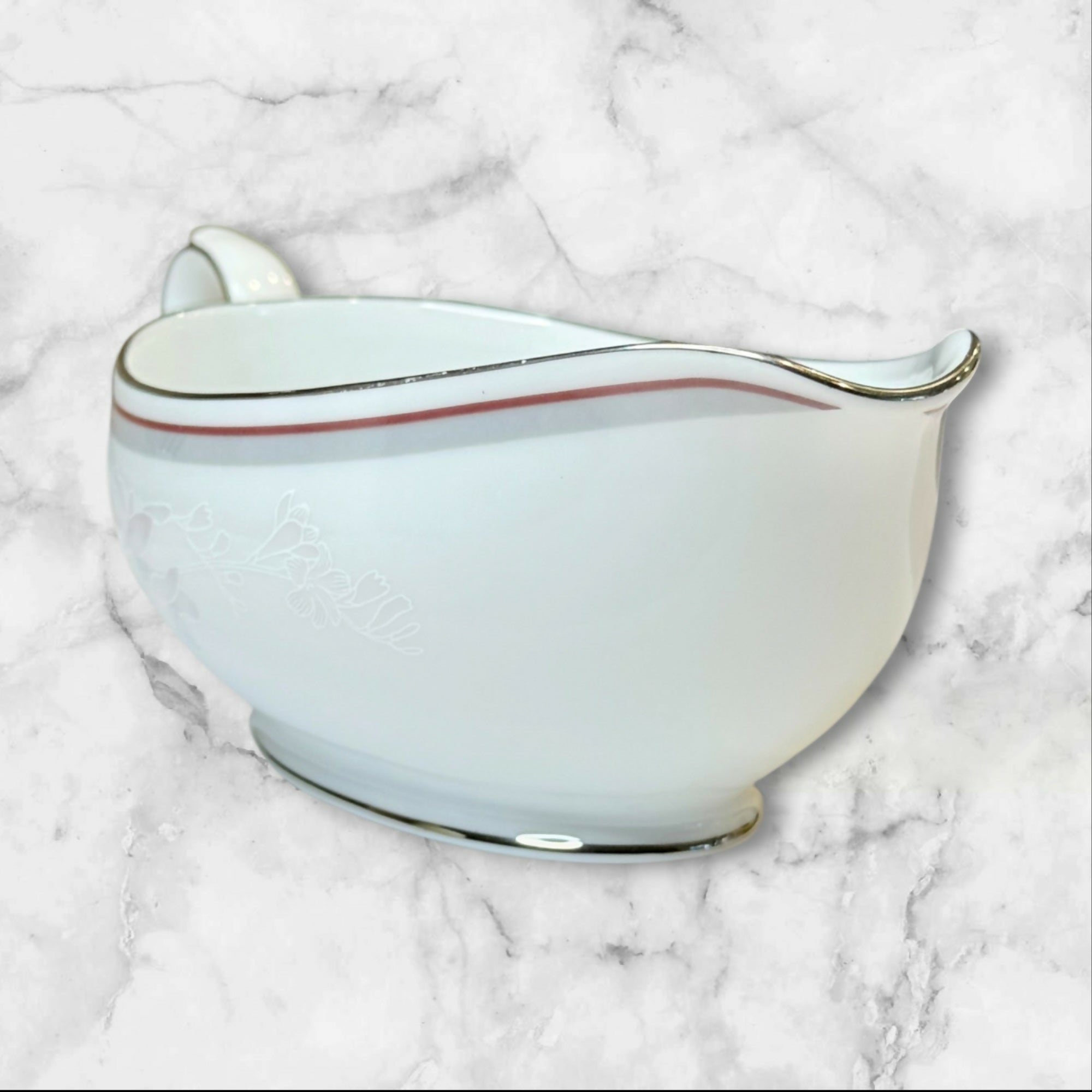 Noritake Malverne Gravy Boat | Fine China Serveware | Excellent Condition