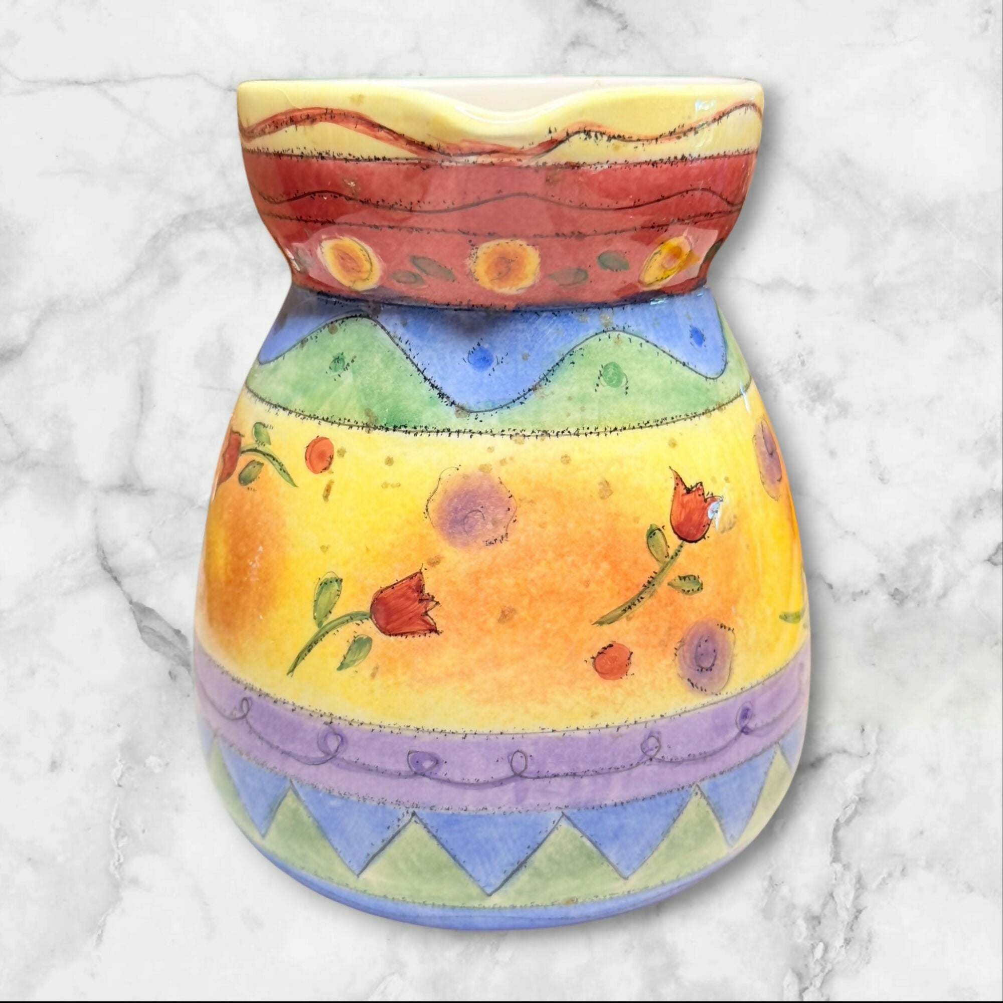 Sango Sweet Shoppe 48oz Floral Pitcher | Hand Painted | Great Condition
