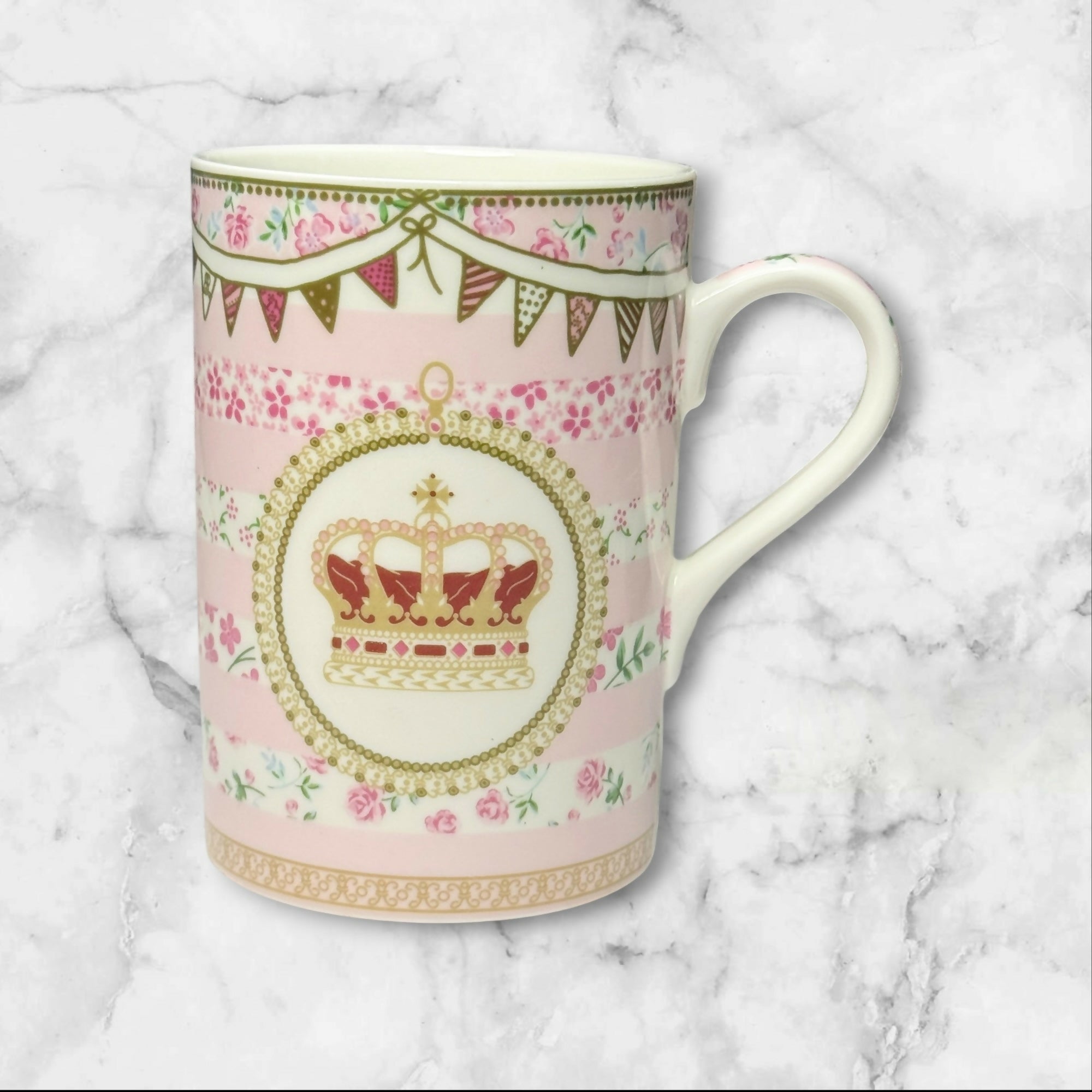 Queens by Churchill Jubilee Crown Mug | Fine China | Excellent Condition