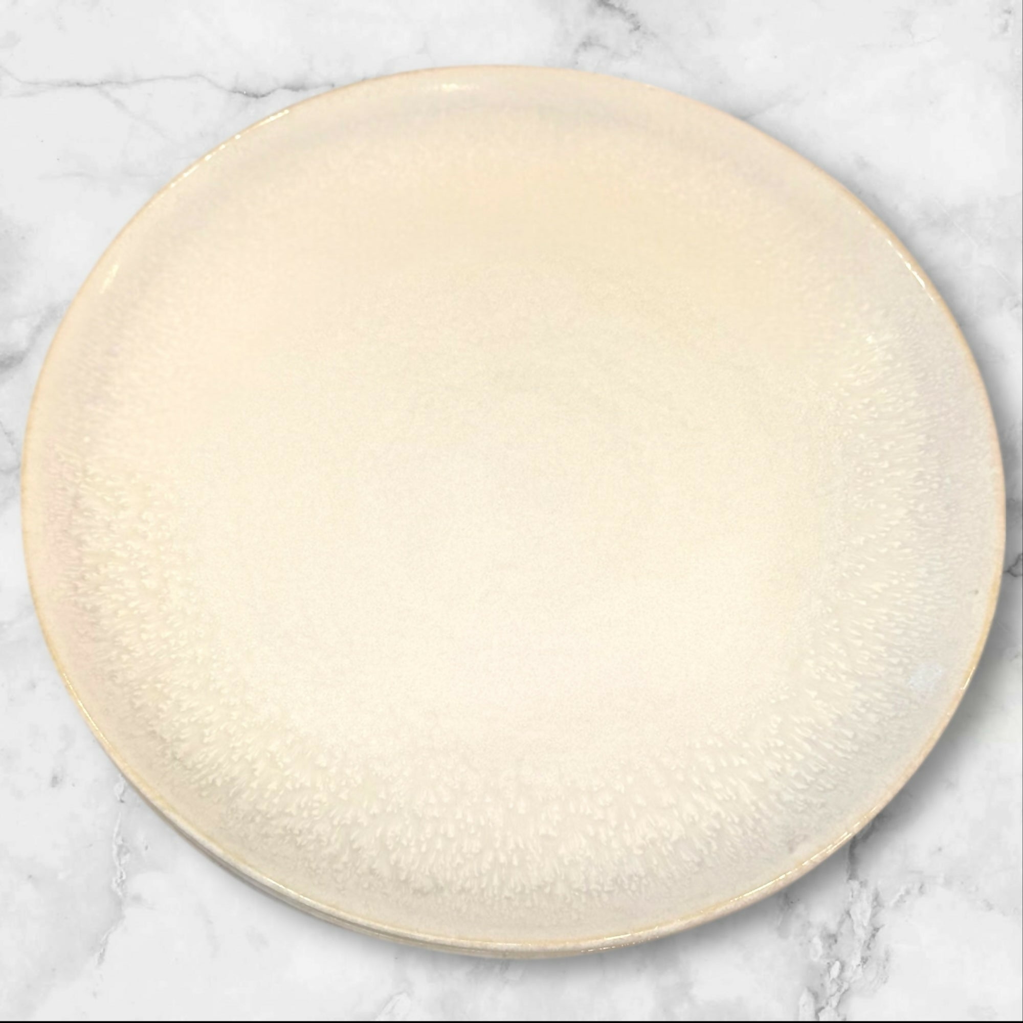 Williams Sonoma Cyprus Reactive Glaze Dinner Plates | Set of 4 | Excellent