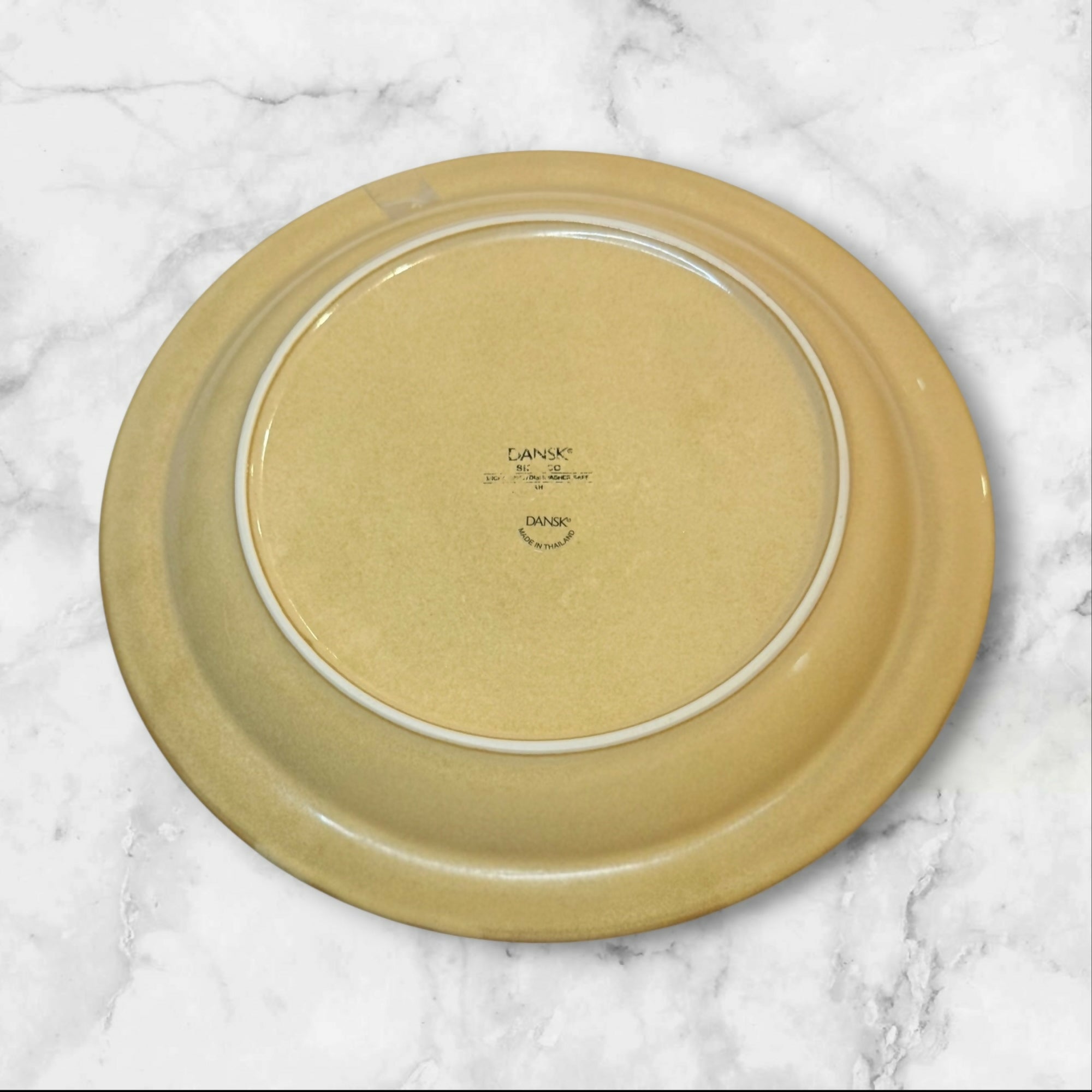 Dansk Sirocco Khaki Dinner Plates & Bowls | Set of 8 | Excellent Condition