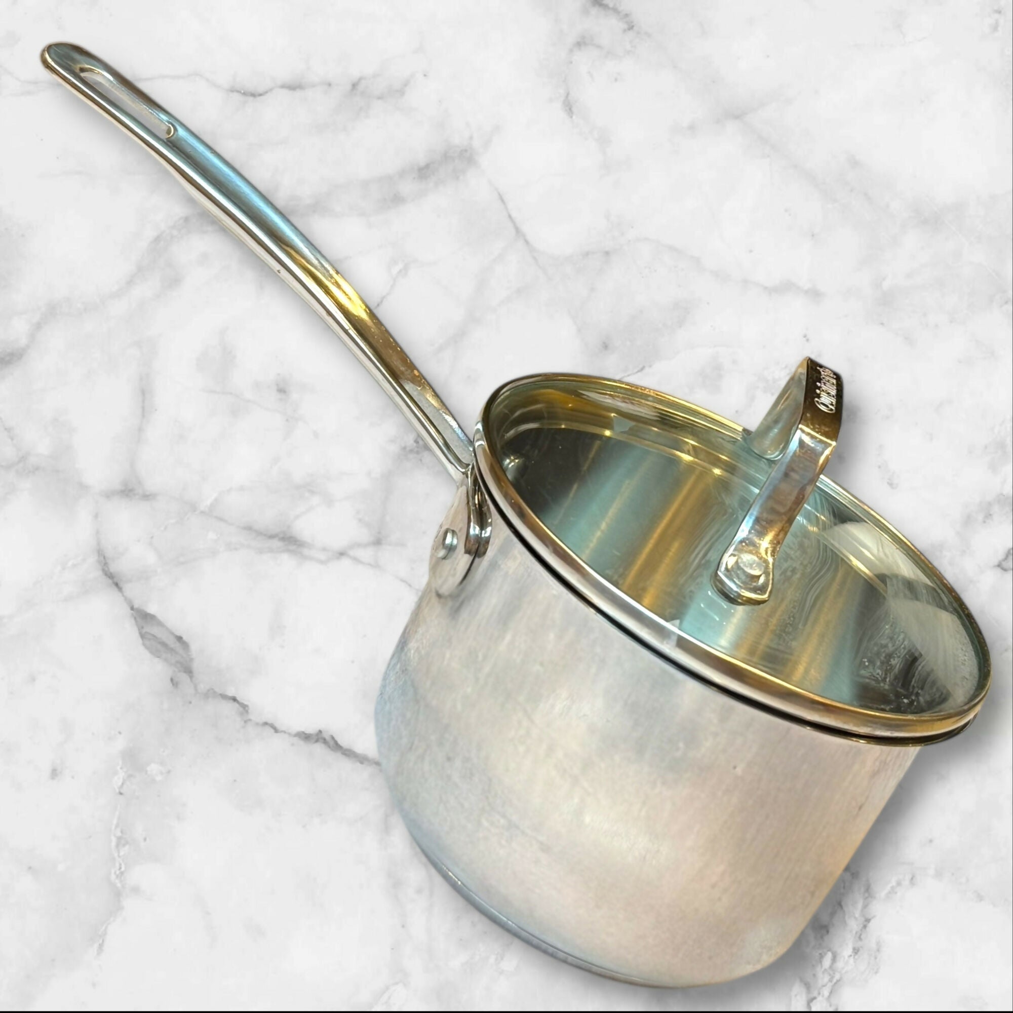Cuisinart Stainless Steel Saucepan 1.5 Qt with Lid | Gently Used | Great Condition