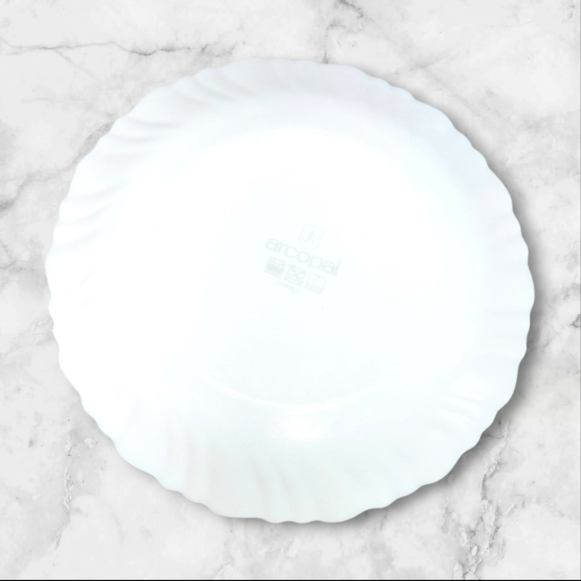 Arcopal Florine Floral Salad Plates | Set of 6 | Excellent Condition