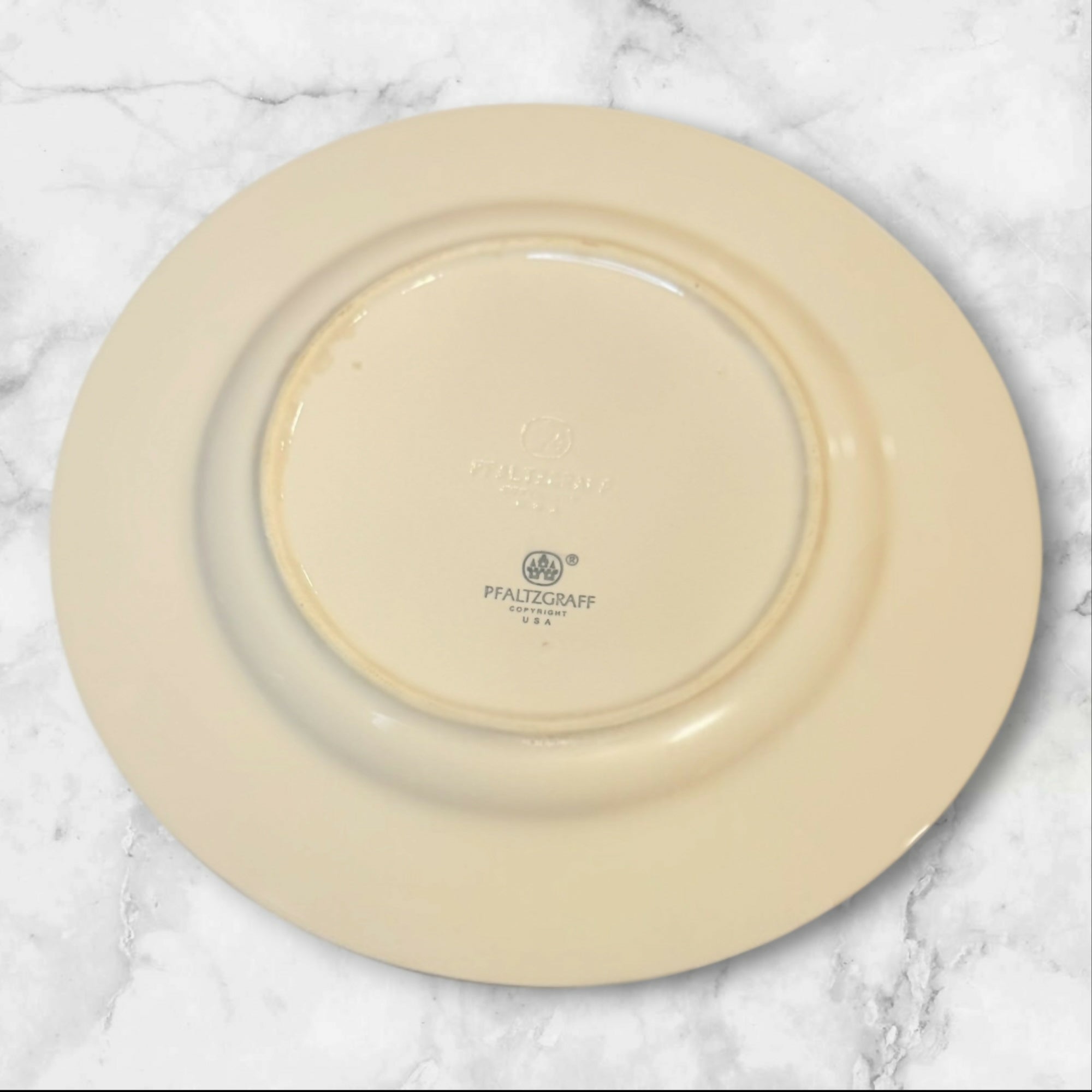 Pfaltzgraff Trousseau Stoneware Dinner Plates Set of 6 | Excellent Condition