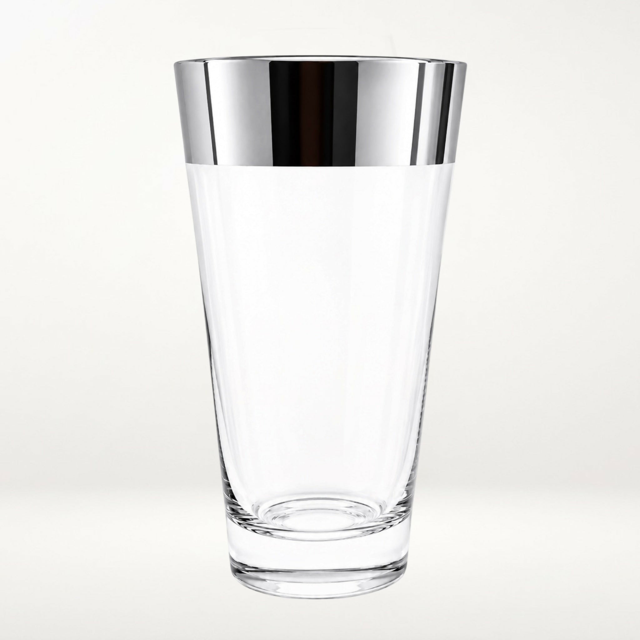 Dorothy Thorpe Silver Band Highball Glasses | Set of 4 | Great Condition