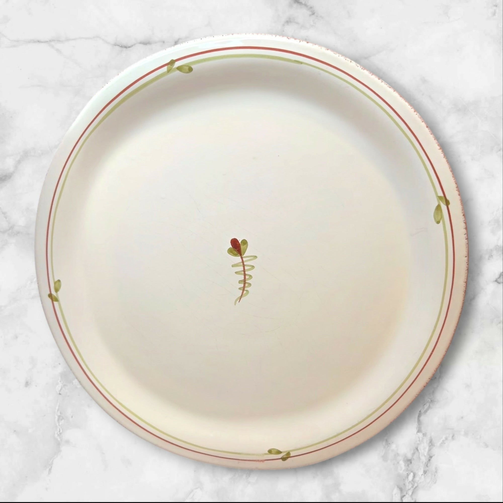 Vietri Fiori Di Bosco Dinner Plates | Set of 3 | Good Condition