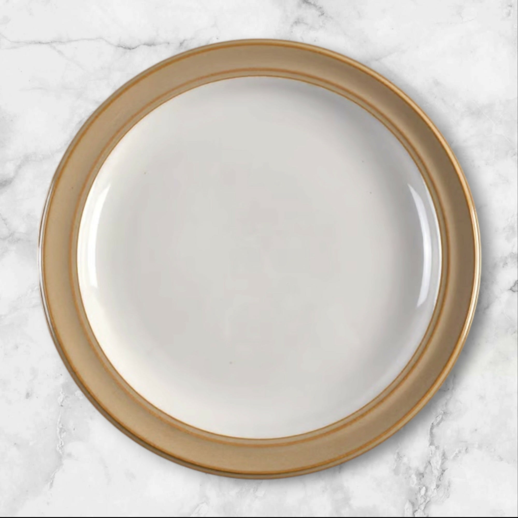 Dansk Sirocco Khaki Dinner Plates | Set of 4 | Excellent Condition