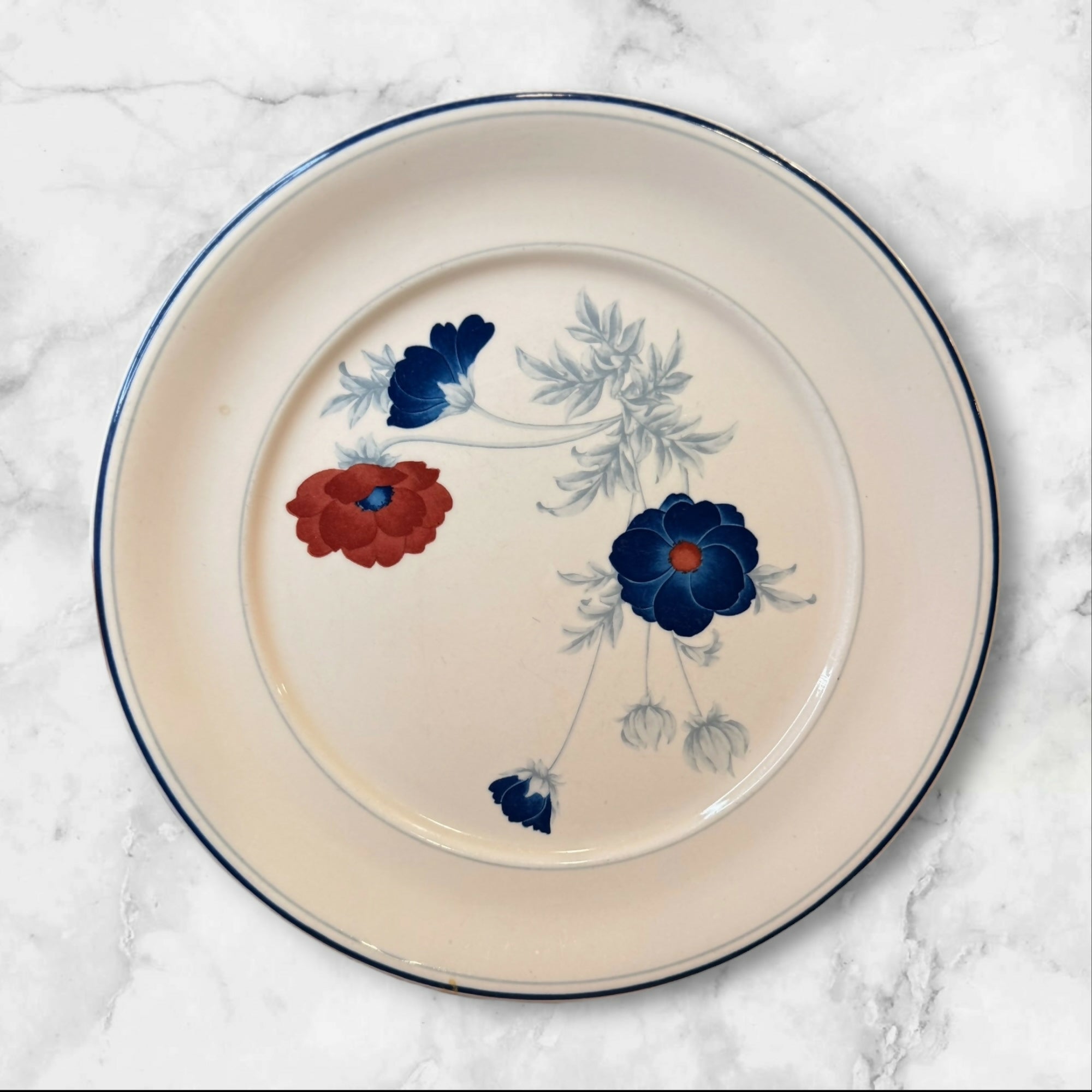 Noritake Harlequin Dinner Plates Set of 4 Floral China Gently Used 10.5