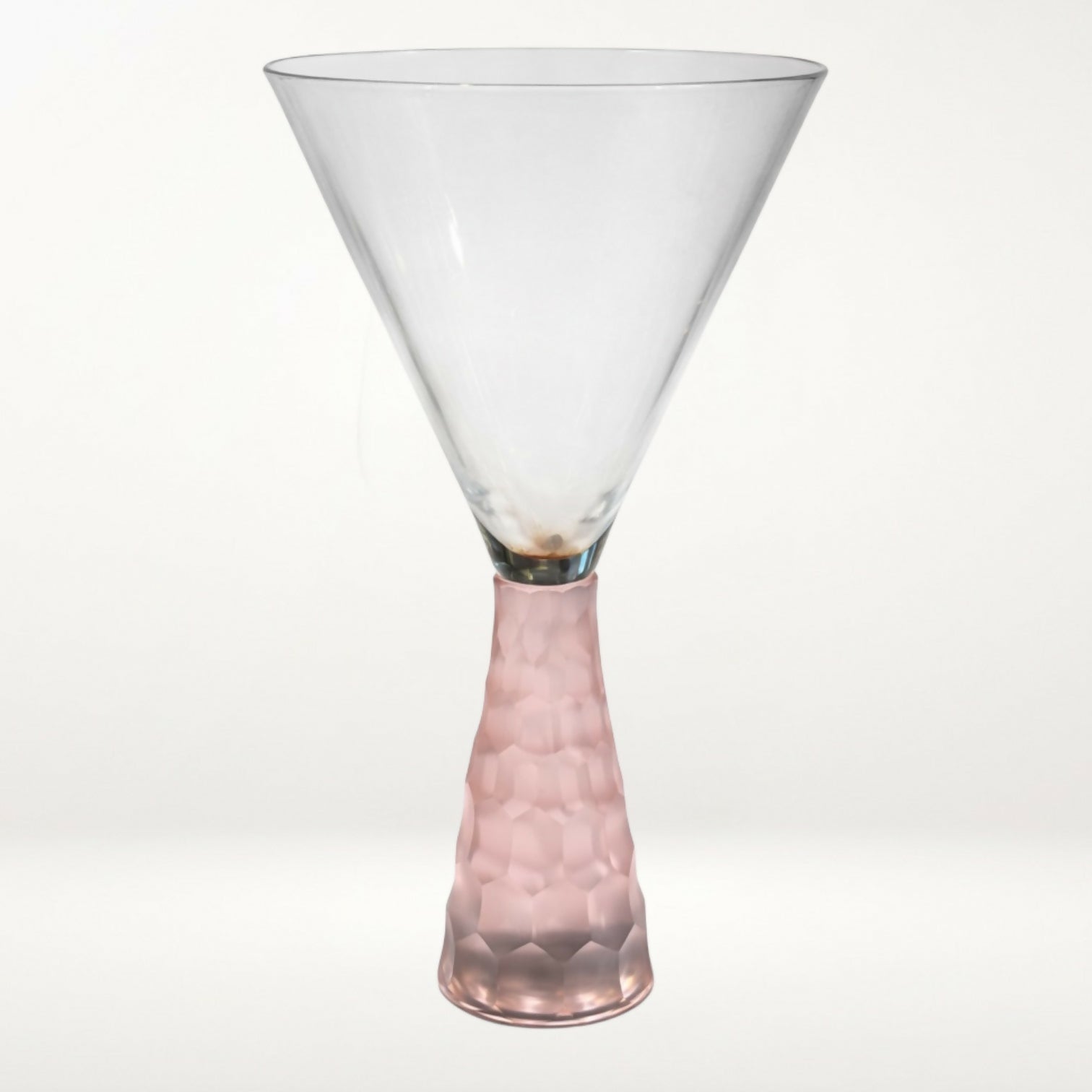 Artland Prescott Pink Blown Glass Wine Glass | Single | Excellent Condition